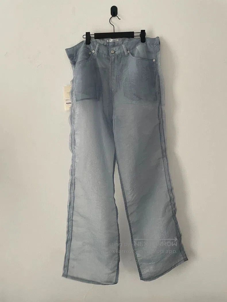 Our Legacy Our Legacy Transparent Denim Pants Size 50. Size US 34 / EU 50 - 1 Thumbnail