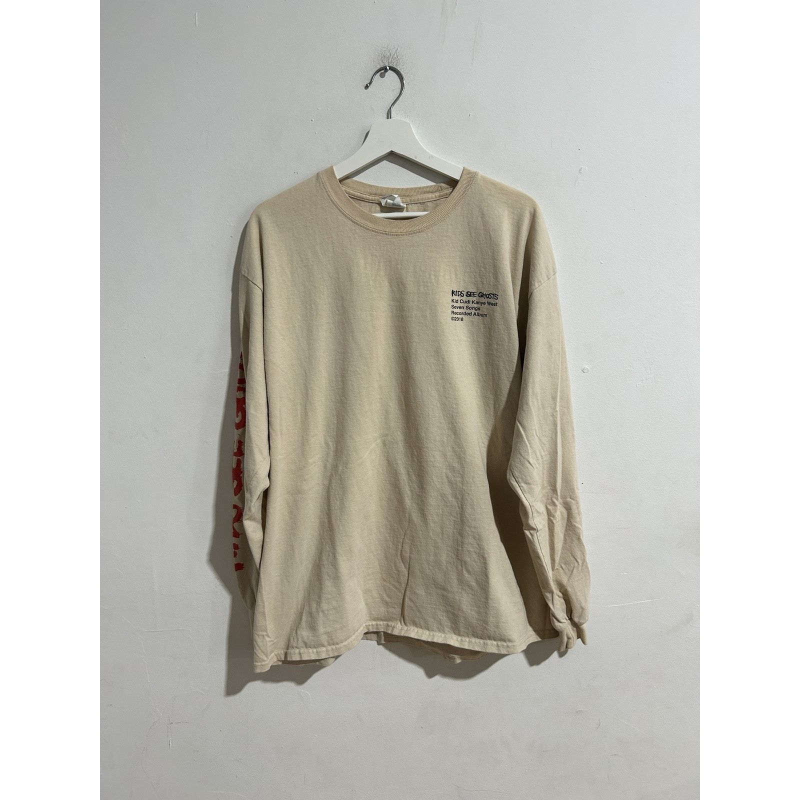 Kids See Ghosts KIDS SEE GHOSTS TAKASHI MURAKAMI PROMO TEE SIZE XL PREOWNED Size US XL / EU 56 / 4 - 2 Thumbnail
