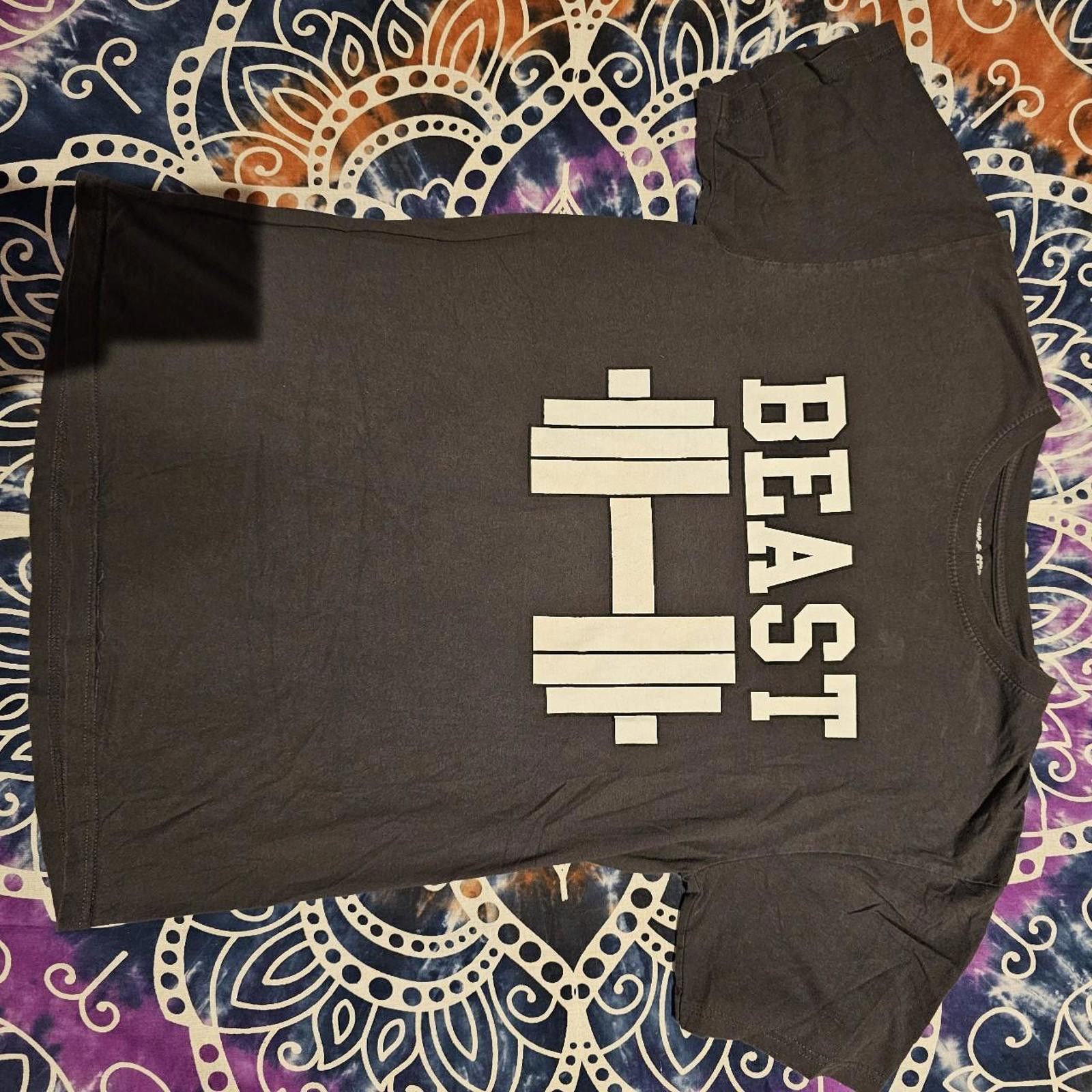 Designer Men's Navy Beast Mode T-shirt Size US M / EU 48-50 / 2 - 2 Thumbnail