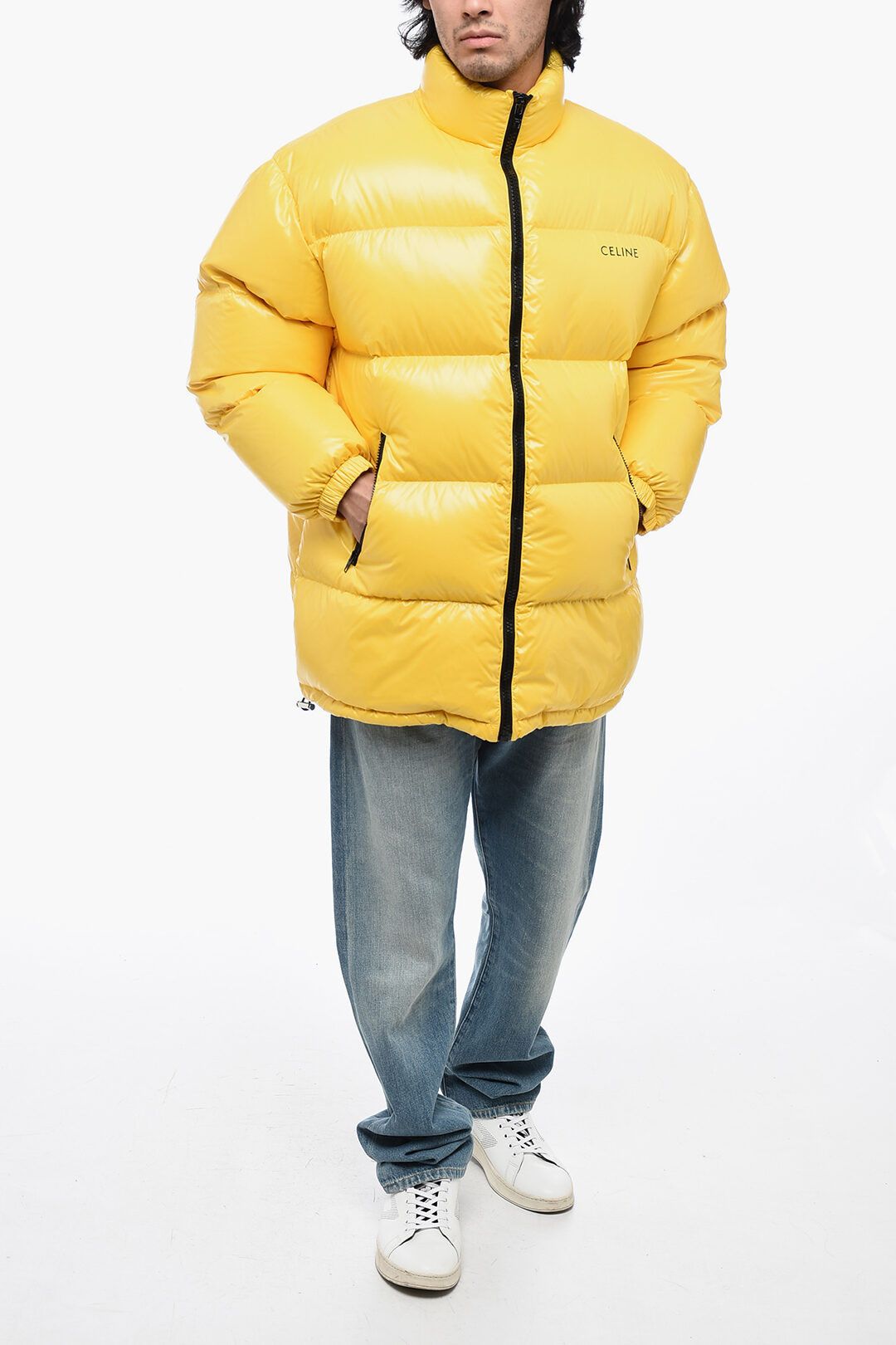 Celine og1mm0825 Oversized Down Jacket In Yellow Size US M / EU 48-50 / 2 - 1 Thumbnail