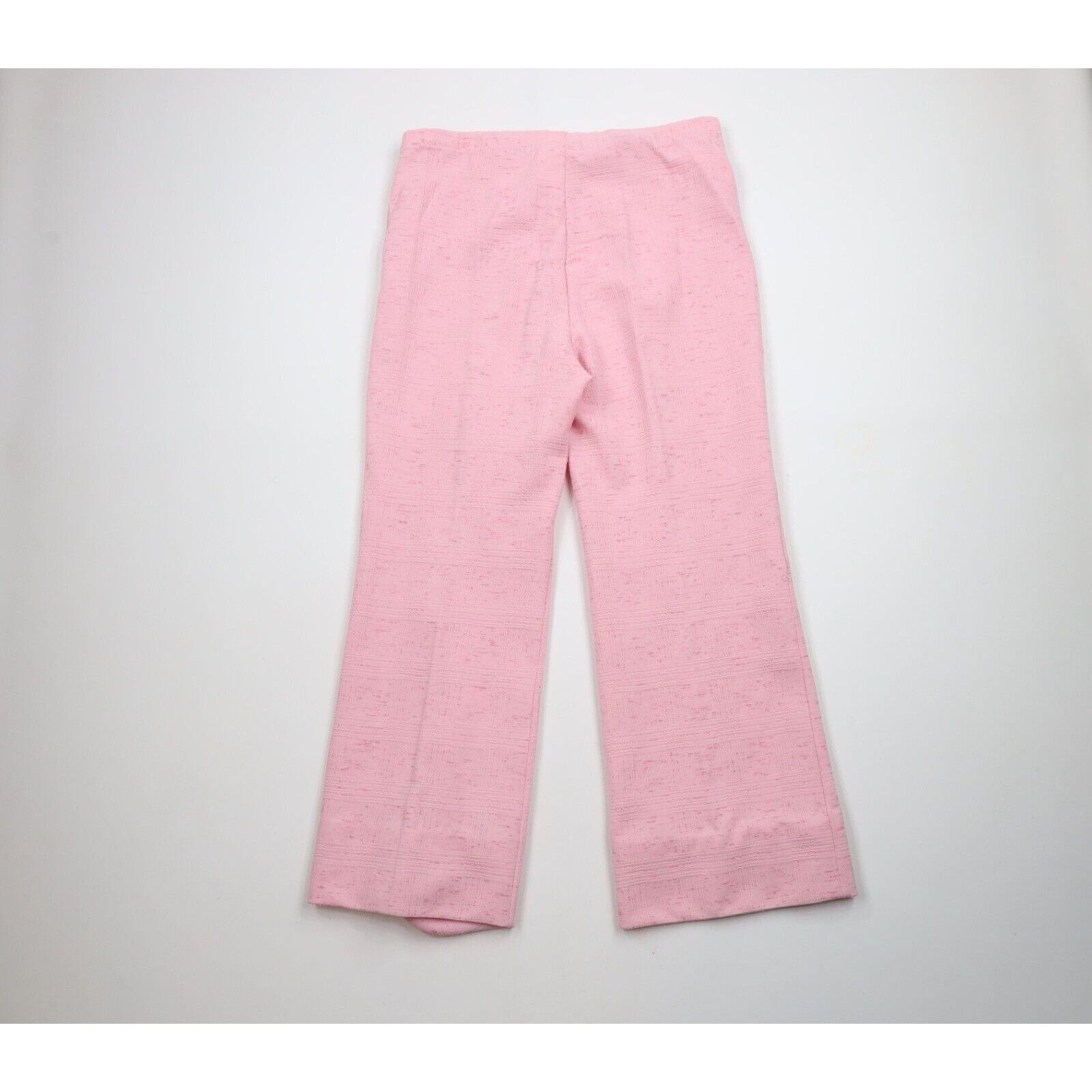 Vintage Vintage 70s Atomic Fleck 2 Piece Knit Bell Bottoms Suit Size XL / US 12-14 / IT 48-50 - 17 Thumbnail