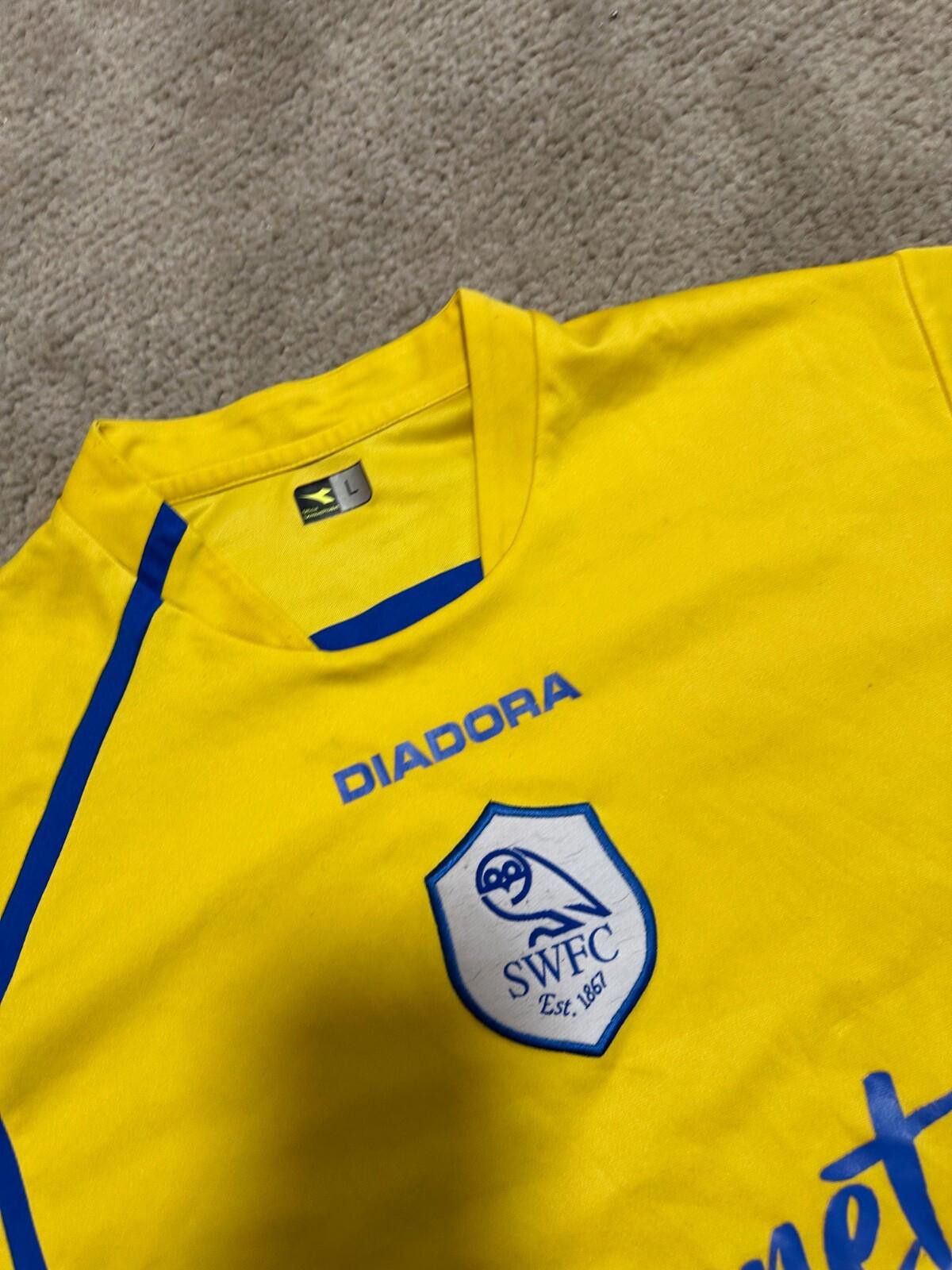 Puma Lot Jersey Sheffield Wednesday Vintage Football Shirt Jersey Size US XXS / EU 40 - 7 Thumbnail