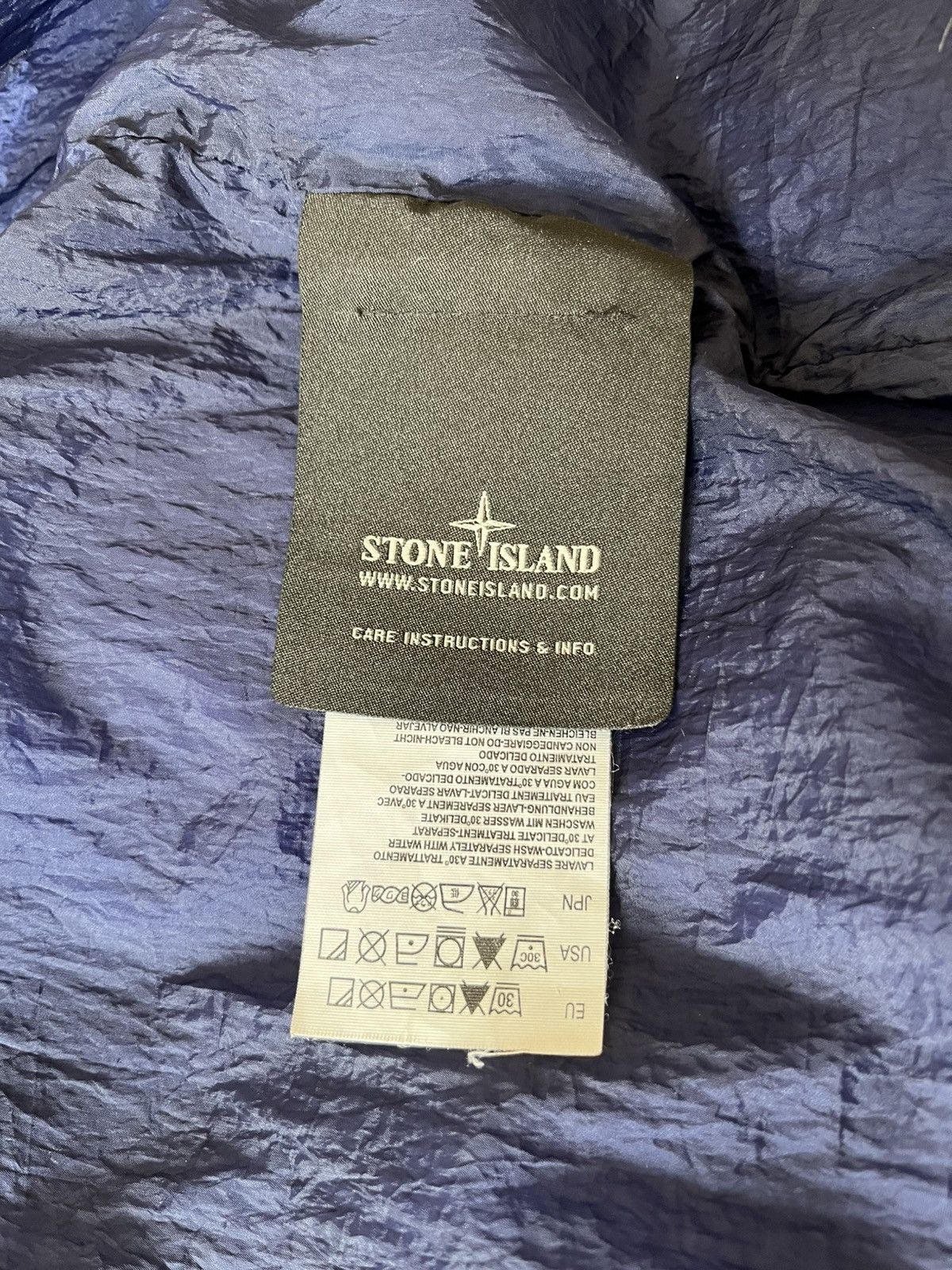 Stone Island Stone Island garment dyed down 26gr x sqm_n jacket Size US XL / EU 56 / 4 - 9 Thumbnail
