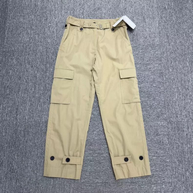 Dior Dior Khaki belted workwear pants 2505-Nextarrow Size 26" / US 2 / IT 38 - 1 Thumbnail
