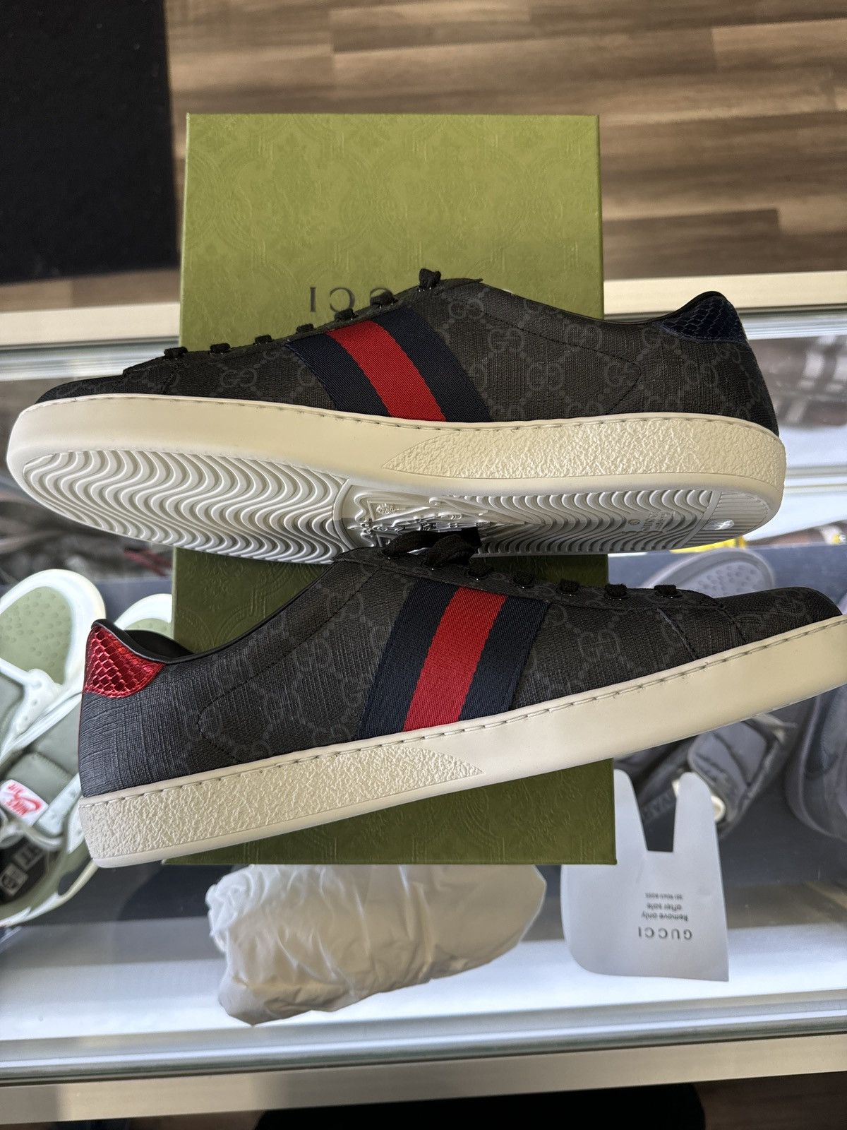 Gucci GUCCI ACE SNEAKER SIZE 11 Size US 11 / EU 44 - 8 Thumbnail