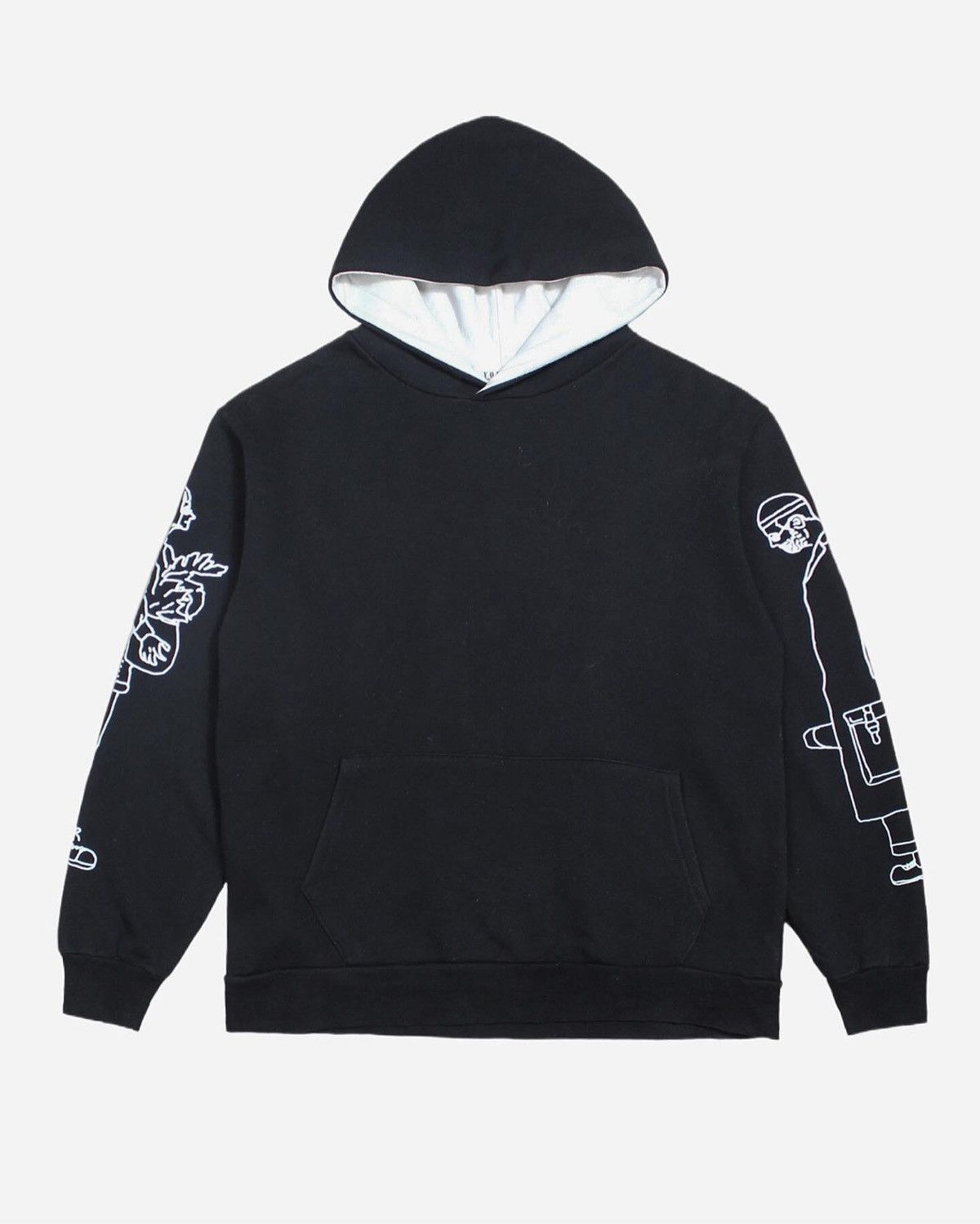 image of Voivis Pullover Hoodie in Black, Men's (Size XL)