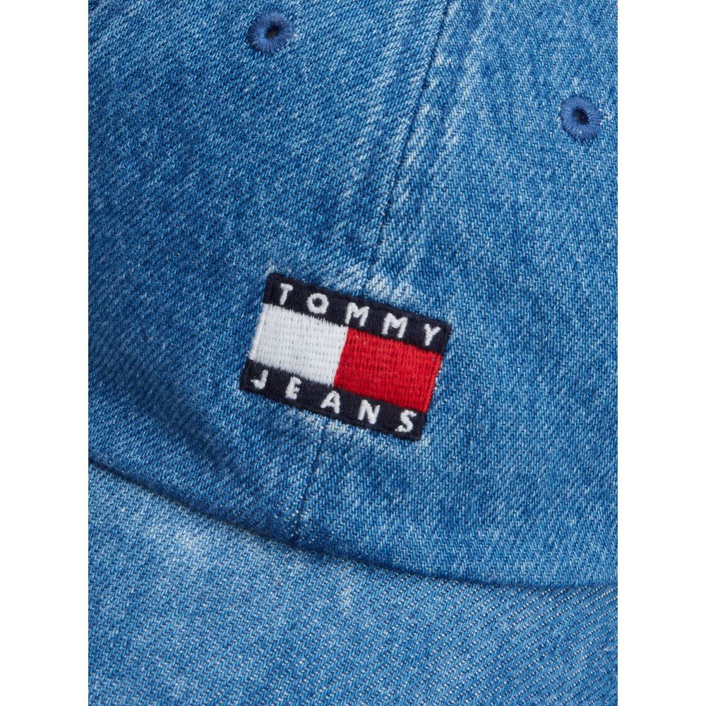 Tommy Hilfiger TOMMY HILFIGER Heritage Faded Denim Baseball Cap Women Size ONE SIZE - 4 Thumbnail