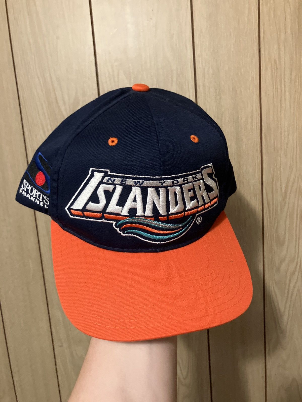 JCPenney Vintage 1990s New York Islanders Hat Size ONE SIZE - 10 Thumbnail
