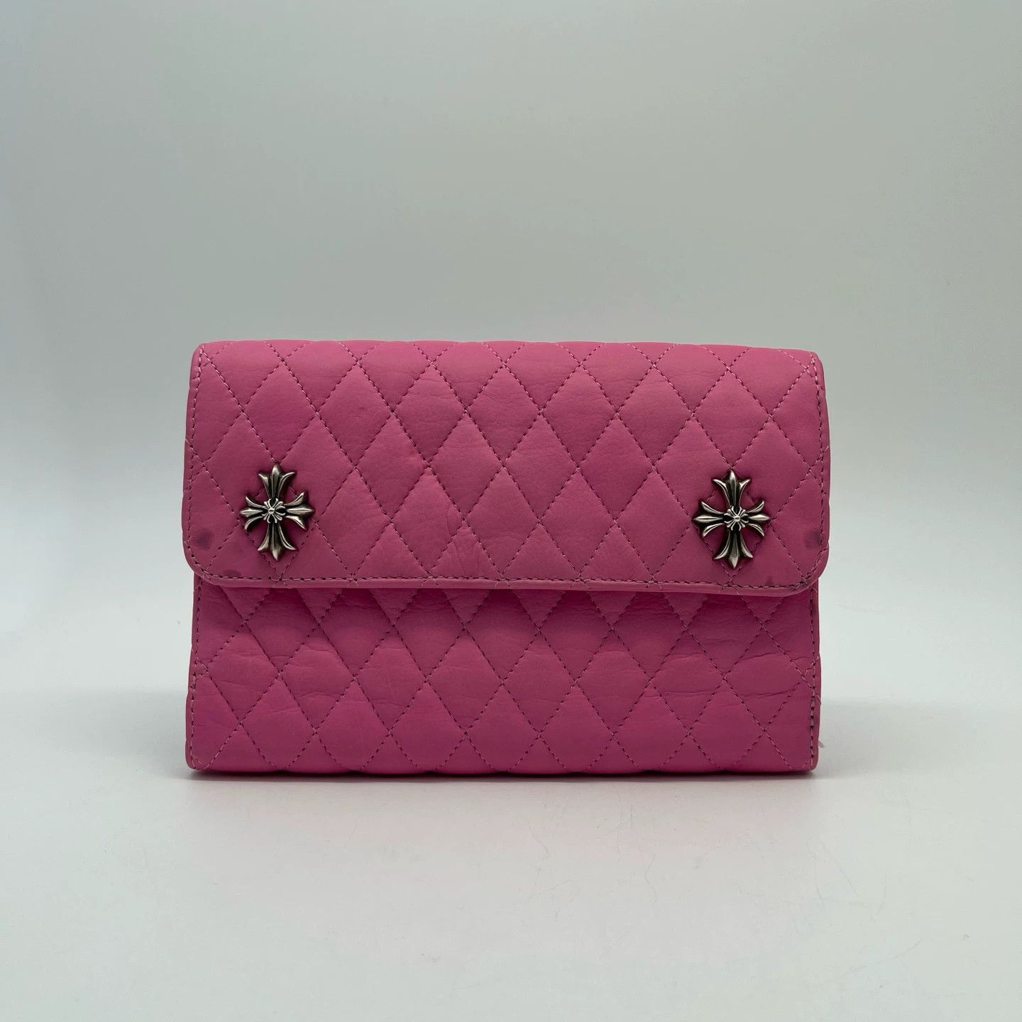 Chrome Hearts Chrome Hearts Sakura Pink Clutch Size ONE SIZE - 1 Thumbnail