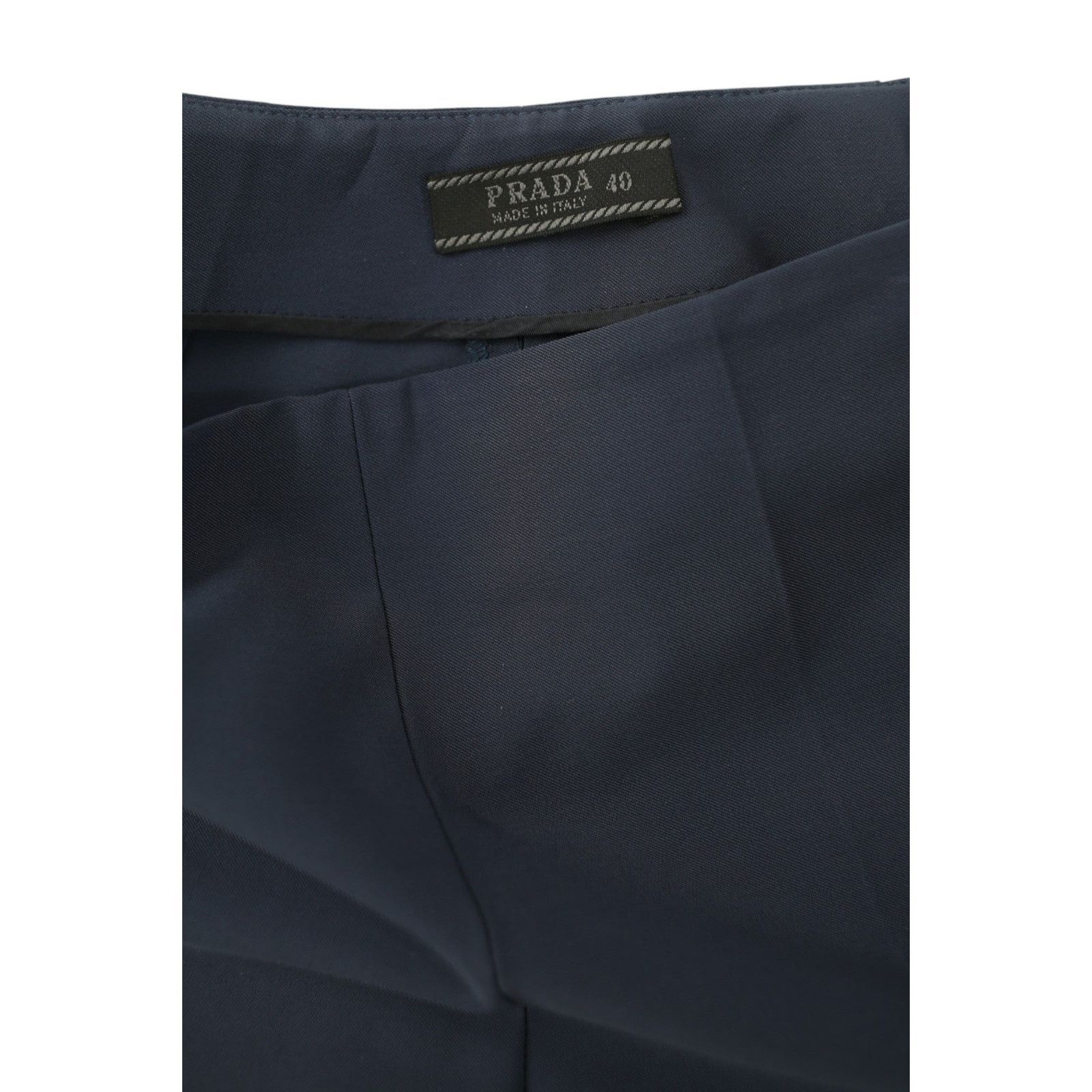 Prada Blue Nylon Pants Size 27" / US 4 / IT 40 - 3 Thumbnail