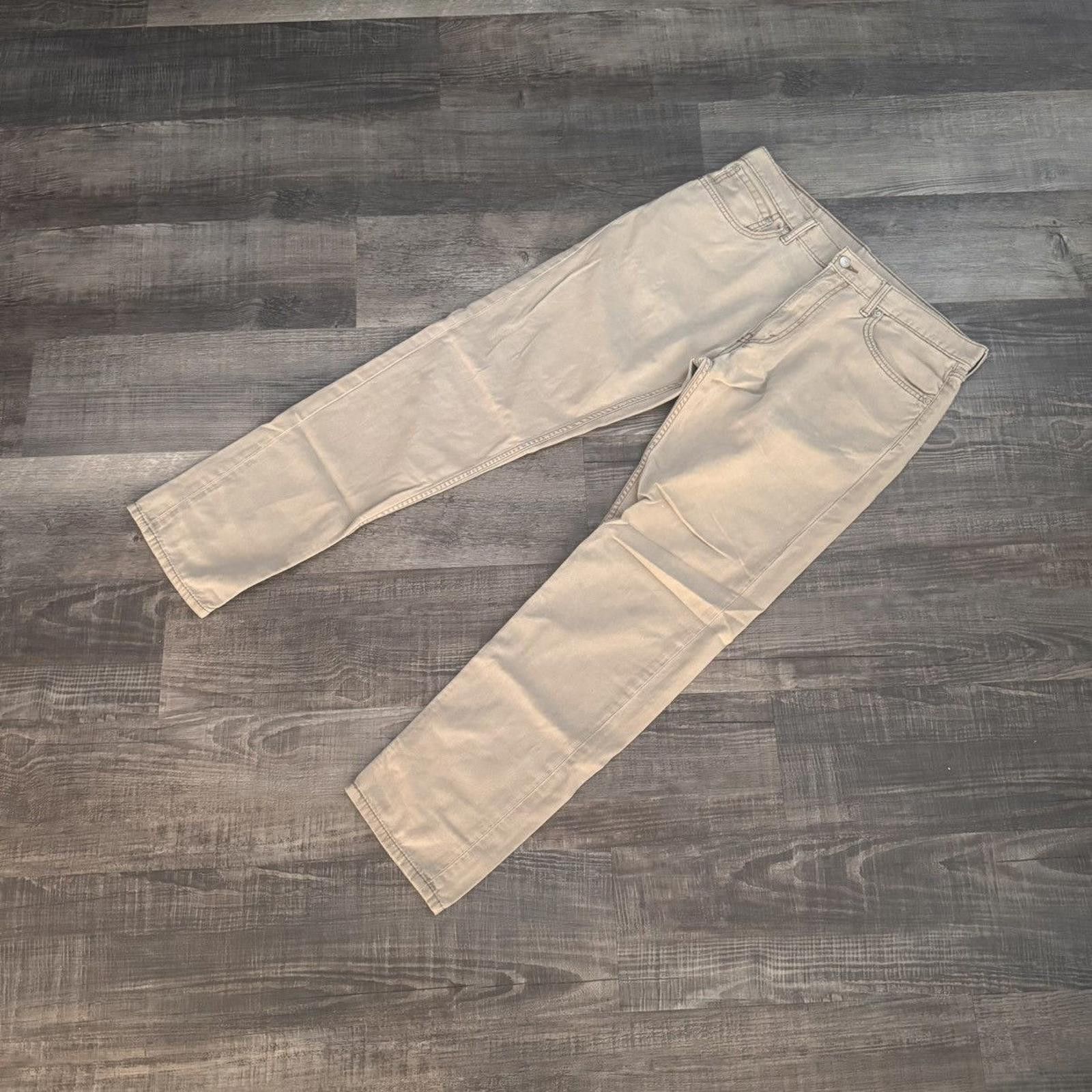 Levi's LEVIS • 508™ Regular Taper Original “Beige” (36x34) Size US 36 / EU 52 - 2 Thumbnail