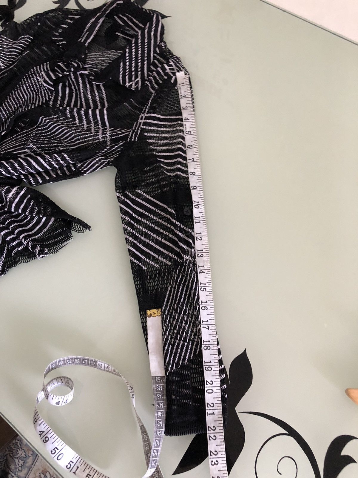 Japanese Brand Issey Miyake Design Program Transparent Button Up Shirt Size XS / US 0-2 / IT 36-38 - 15 Thumbnail