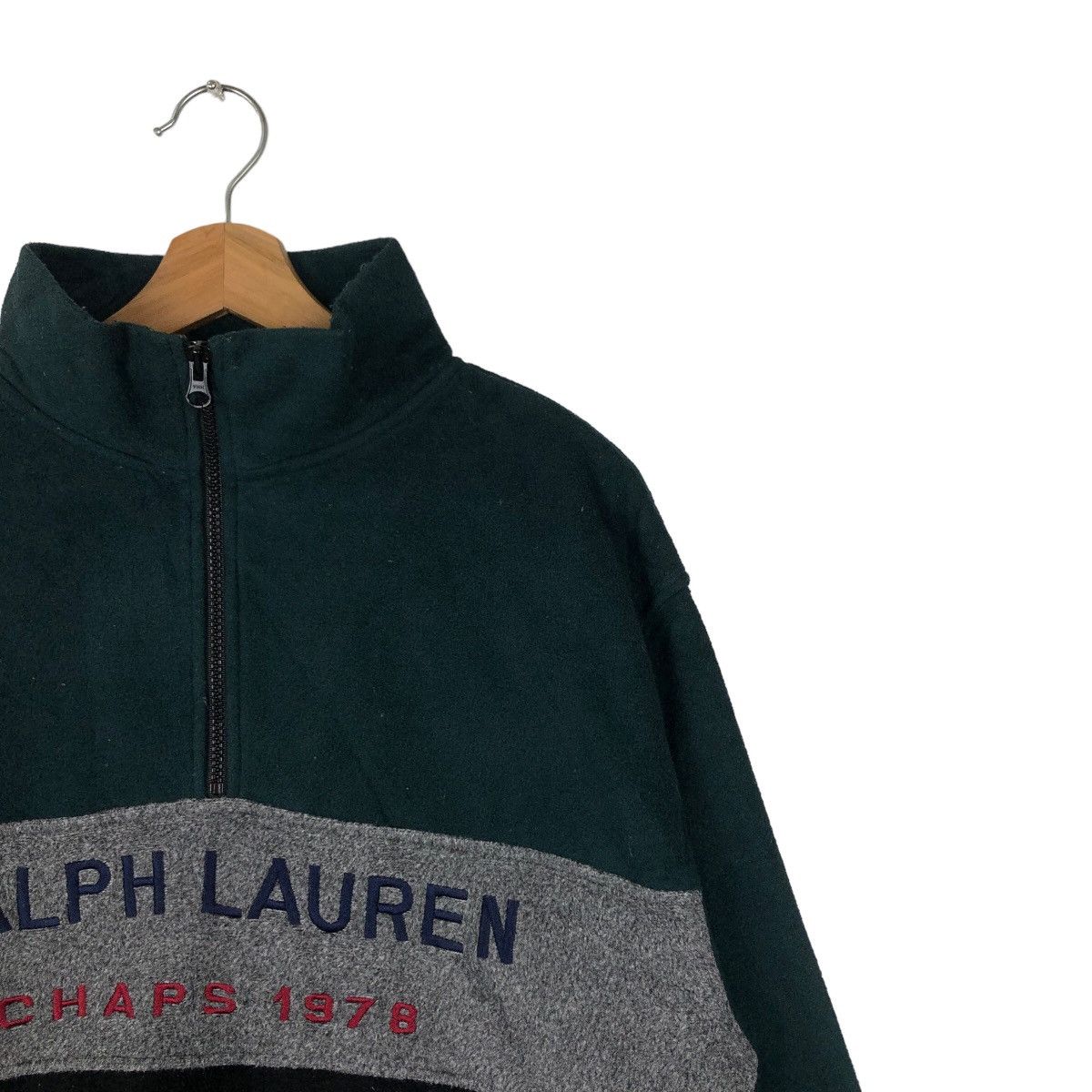 Chaps Ralph Lauren VINTAGE FLEECE JACKET ANORAK CHAPS RALPH LAUREN BIG LOGO Size US M / EU 48-50 / 2 - 5 Thumbnail