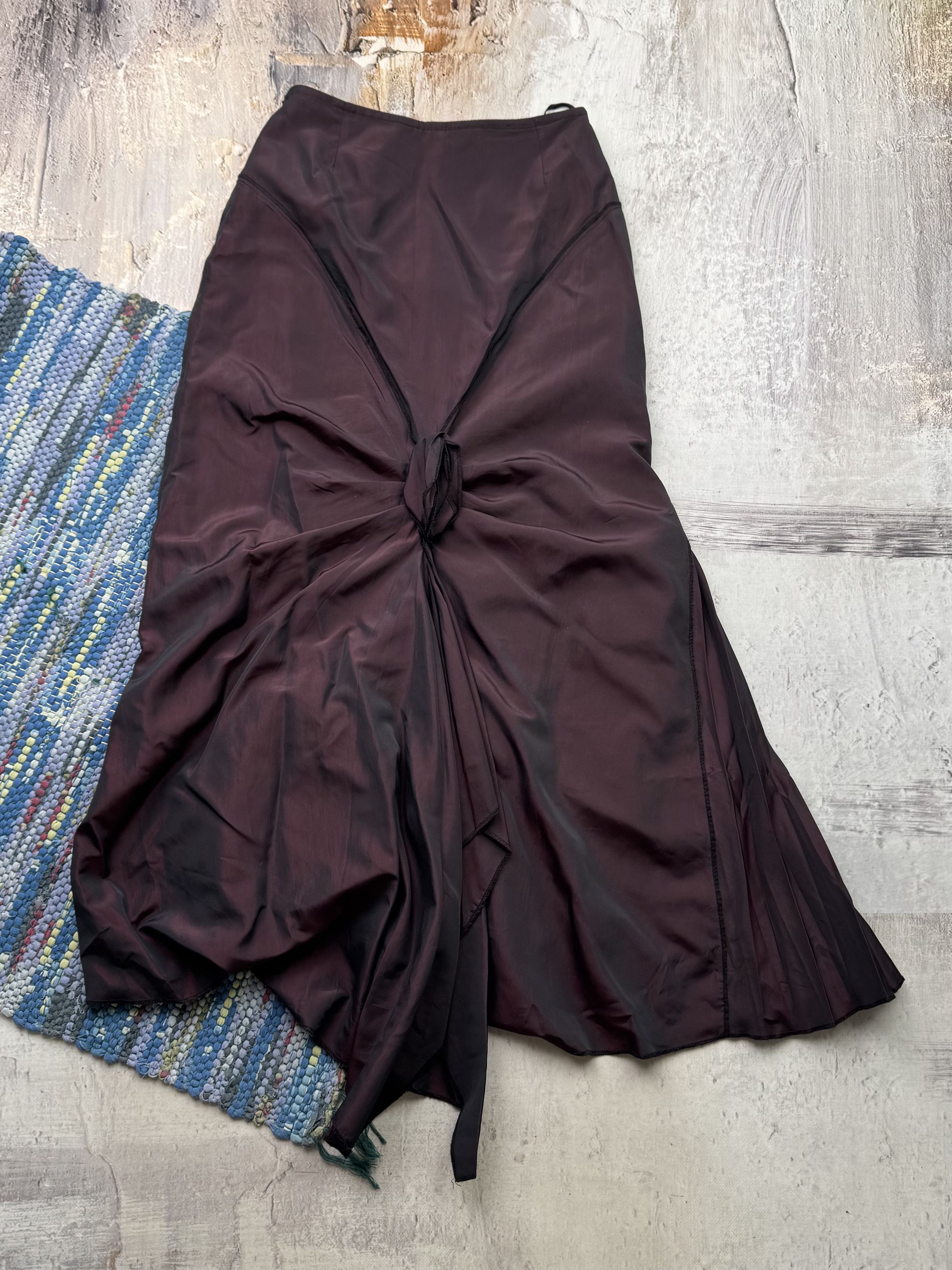 Vintage Vintage Maxi Skirt A655D15(225) Size 26" / US 2 / IT 38 - 7 Thumbnail