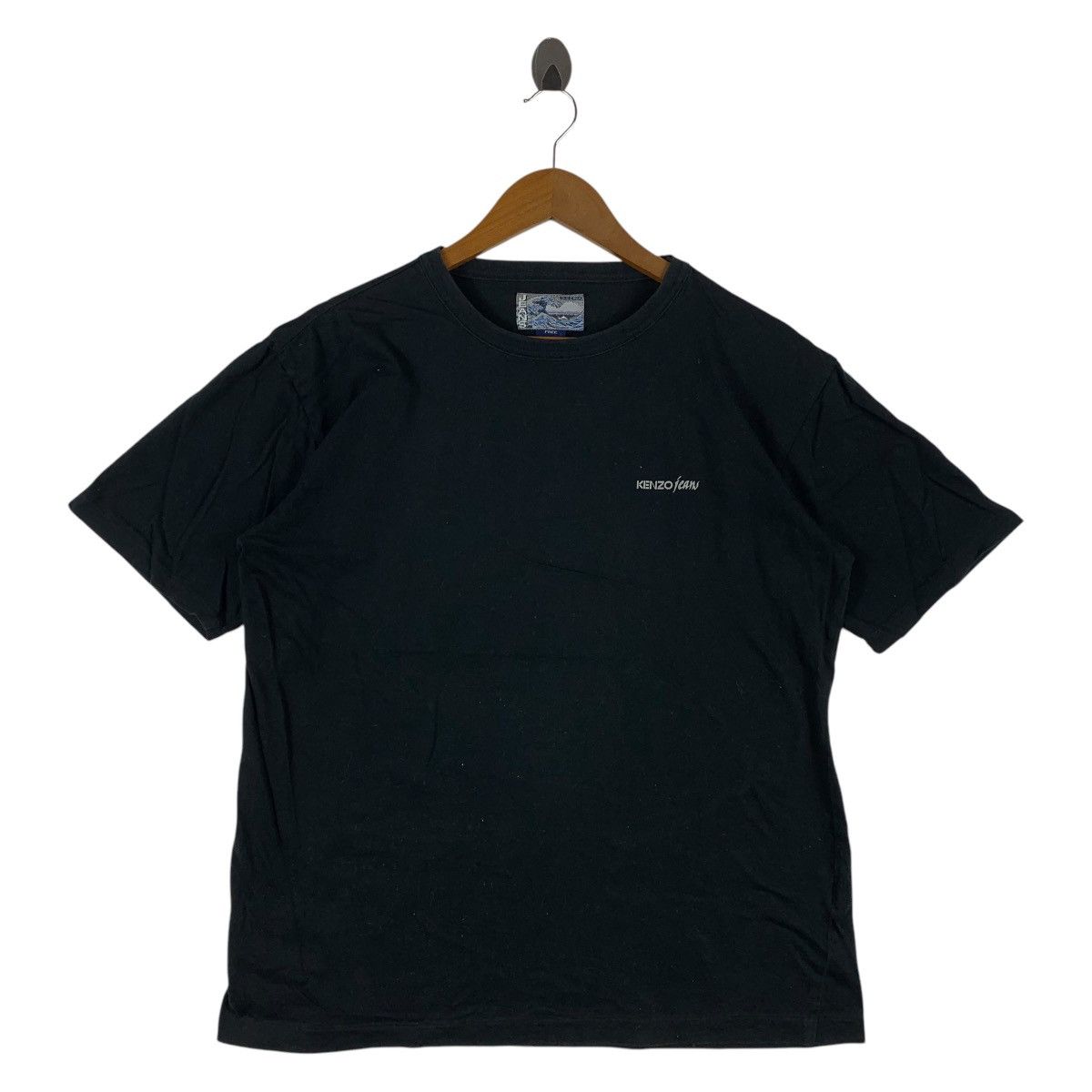 Kenzo Vintage KENZO jeans big logo back hit tee Size US M / EU 48-50 / 2 - 2 Thumbnail