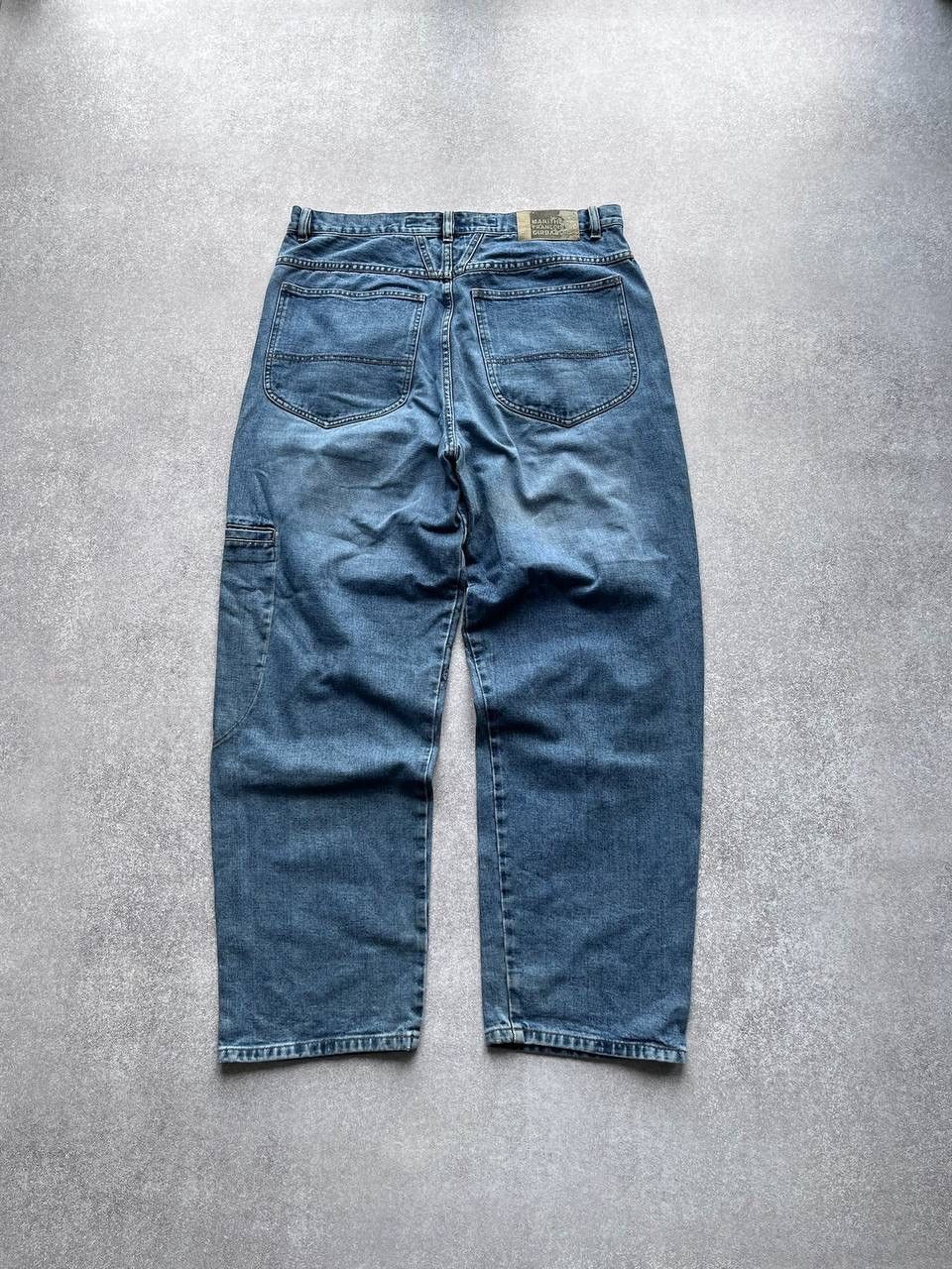 Marithe + Francois Girbaud × Vintage VINTAGE MFG MARITHE FRANCOIS GIRBRAUD BAGGY DENIM JEANS 36 Size US 36 / EU 52 - 7 Thumbnail