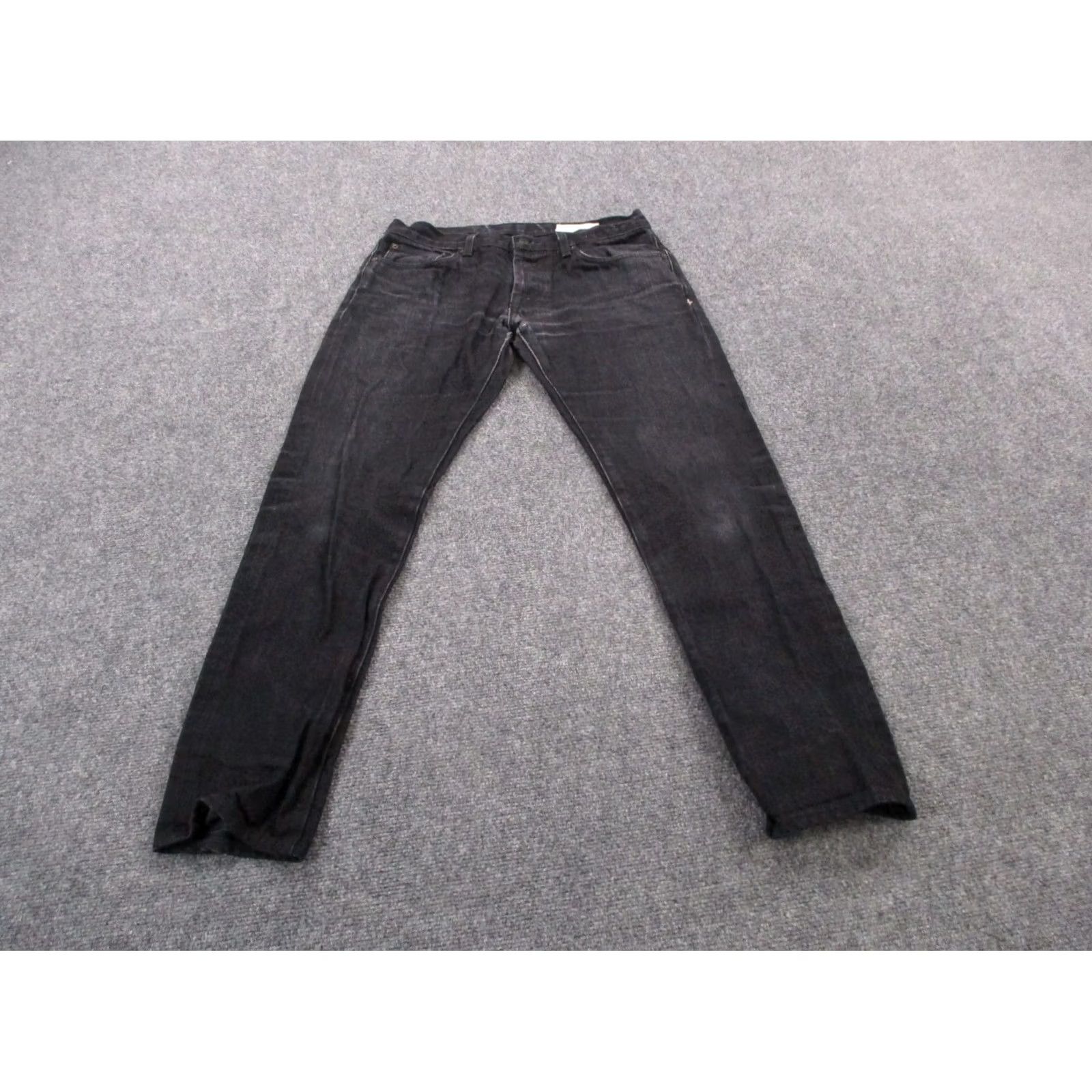 Imogene + Willie Imogene + Willie Jeans Mens 31 Black Charlie Skinny Slim Casual Classic USA Jeans Size US 31 - 2 Thumbnail