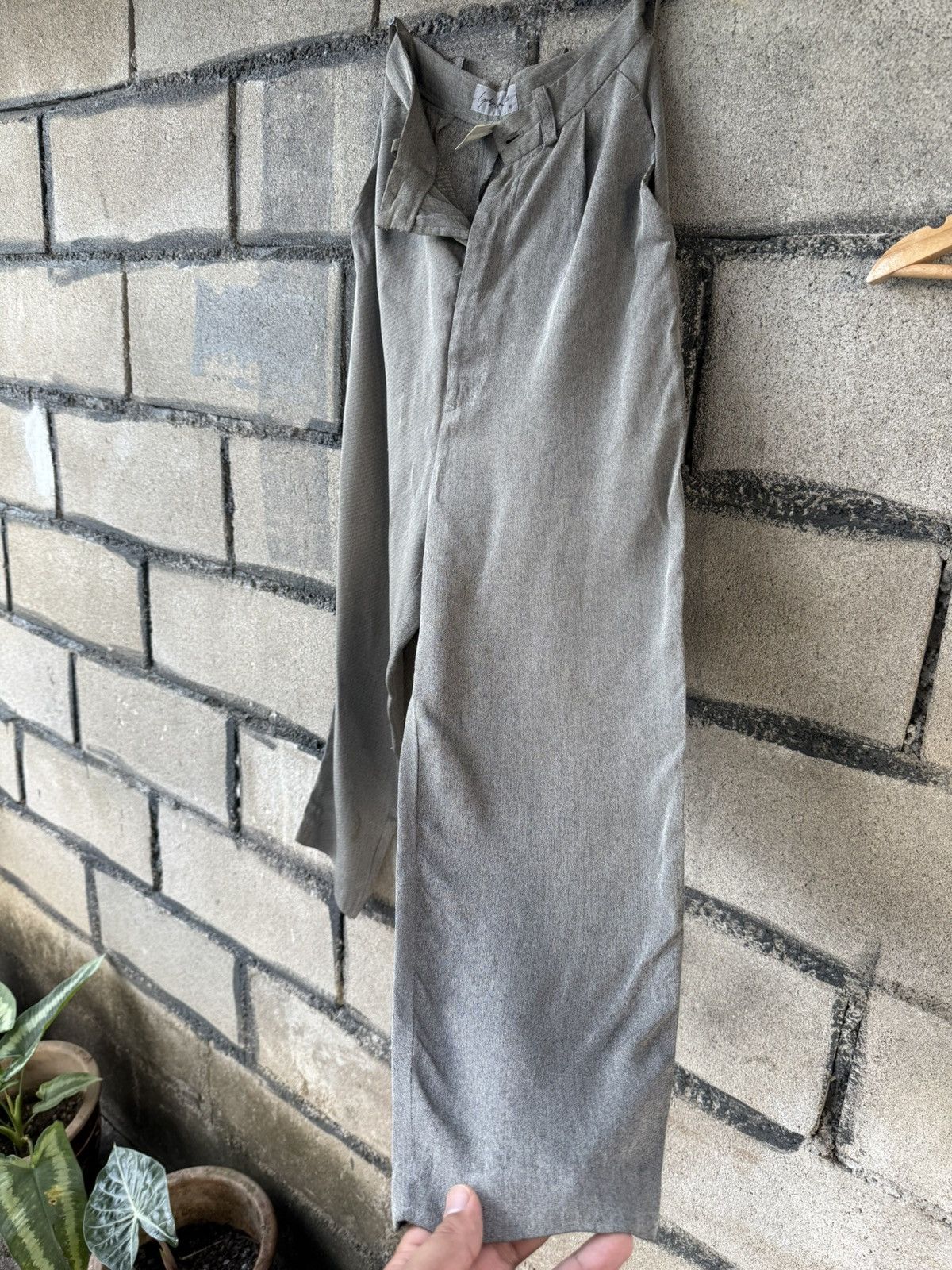 Yohji Yamamoto YOHJI YAMAMOTO SIGNATURE RAYON PANT "VINTAGE" Size 23" - 6 Thumbnail