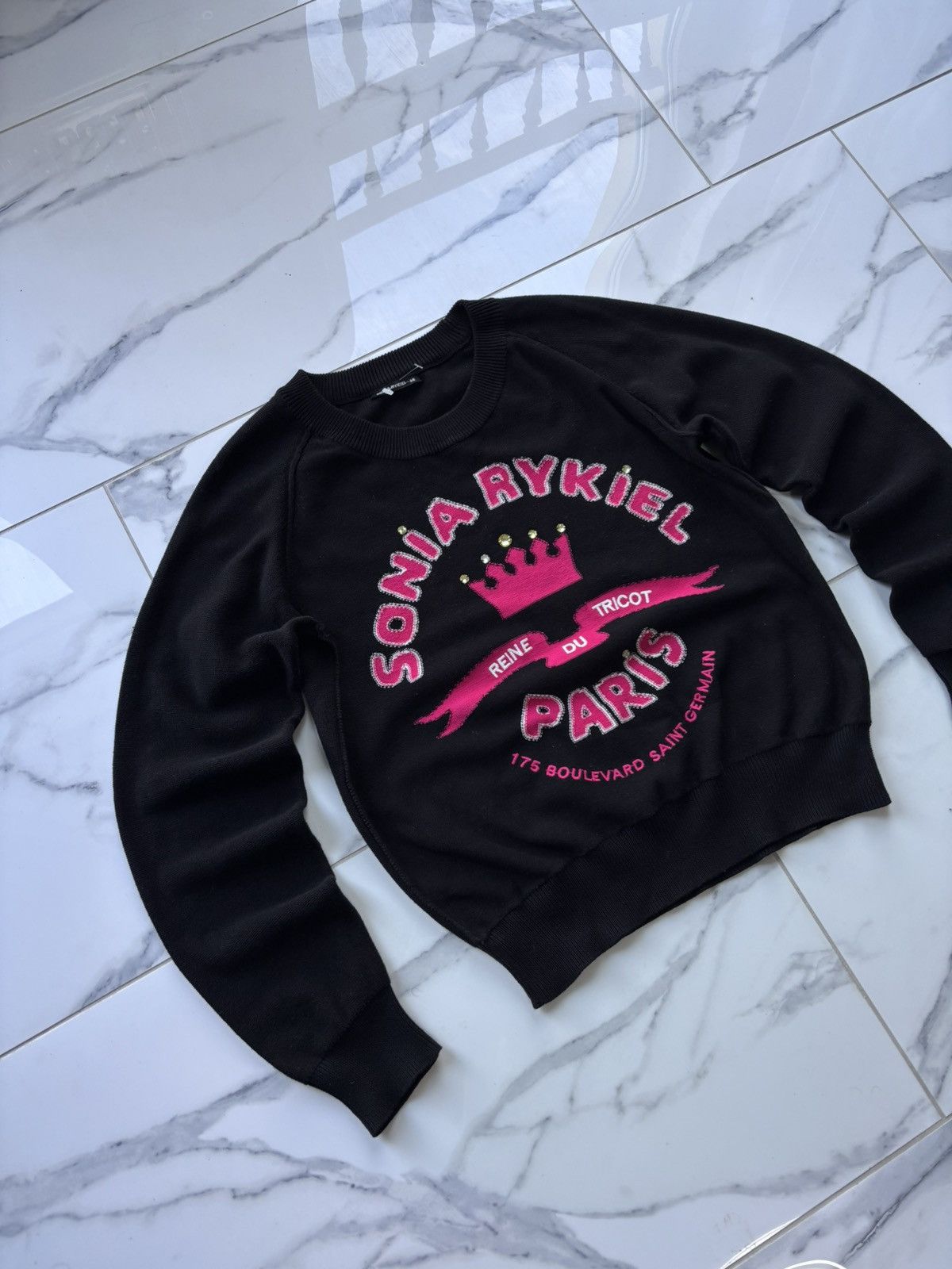 Sonia Rykiel Y2K Sonia Rykiel Paris Sweater Sweat Designer Vintage Size M / US 6-8 / IT 42-44 - 2 Thumbnail
