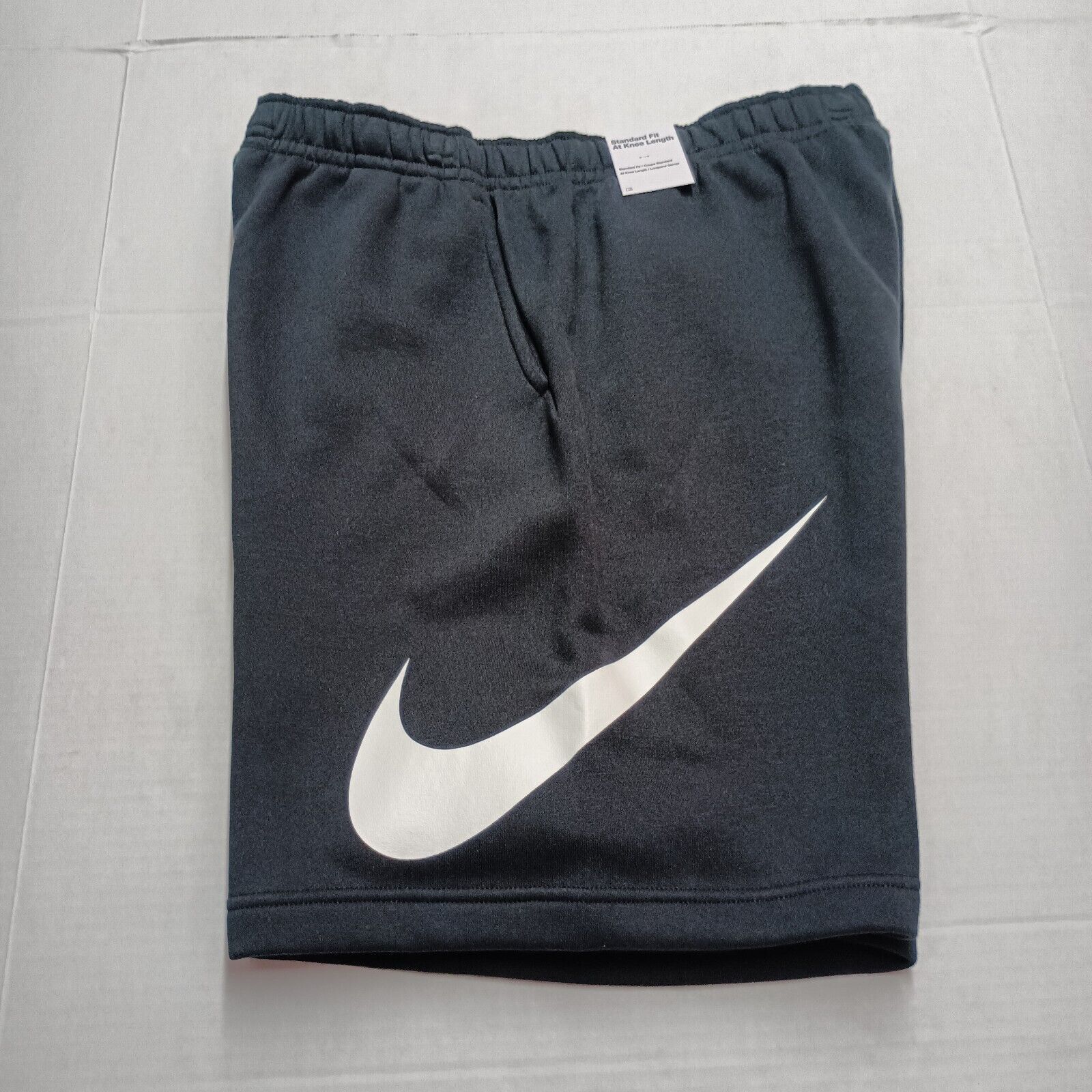 Nike Nike Fleece Club Graphic Shorts Men's XL Black Pockets Size US 34 / EU 50 - 8 Thumbnail