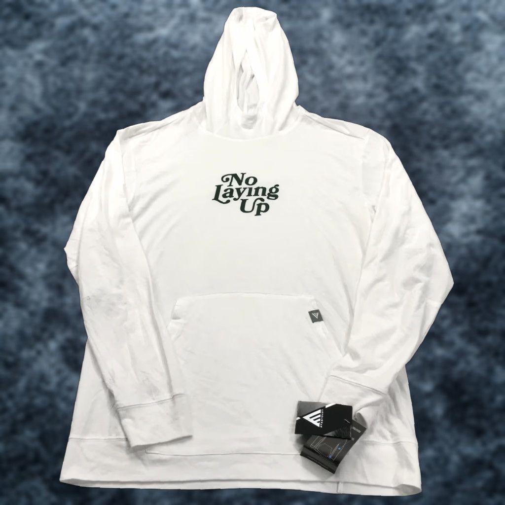 Vintage No Laying Up Golf Hoodie Mens Small White Levelwear Pullover Hooded NWT Size S Winter Spring Fall Size US S / EU 44-46 / 1 - 1 Thumbnail