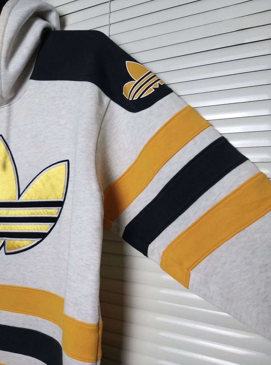 Adidas RARE🔥VINTAGE 90'S ADIDAS TREFOIL BIG LOGO EMBROIDERY HOODIES Size US L / EU 52-54 / 3 - 6 Thumbnail