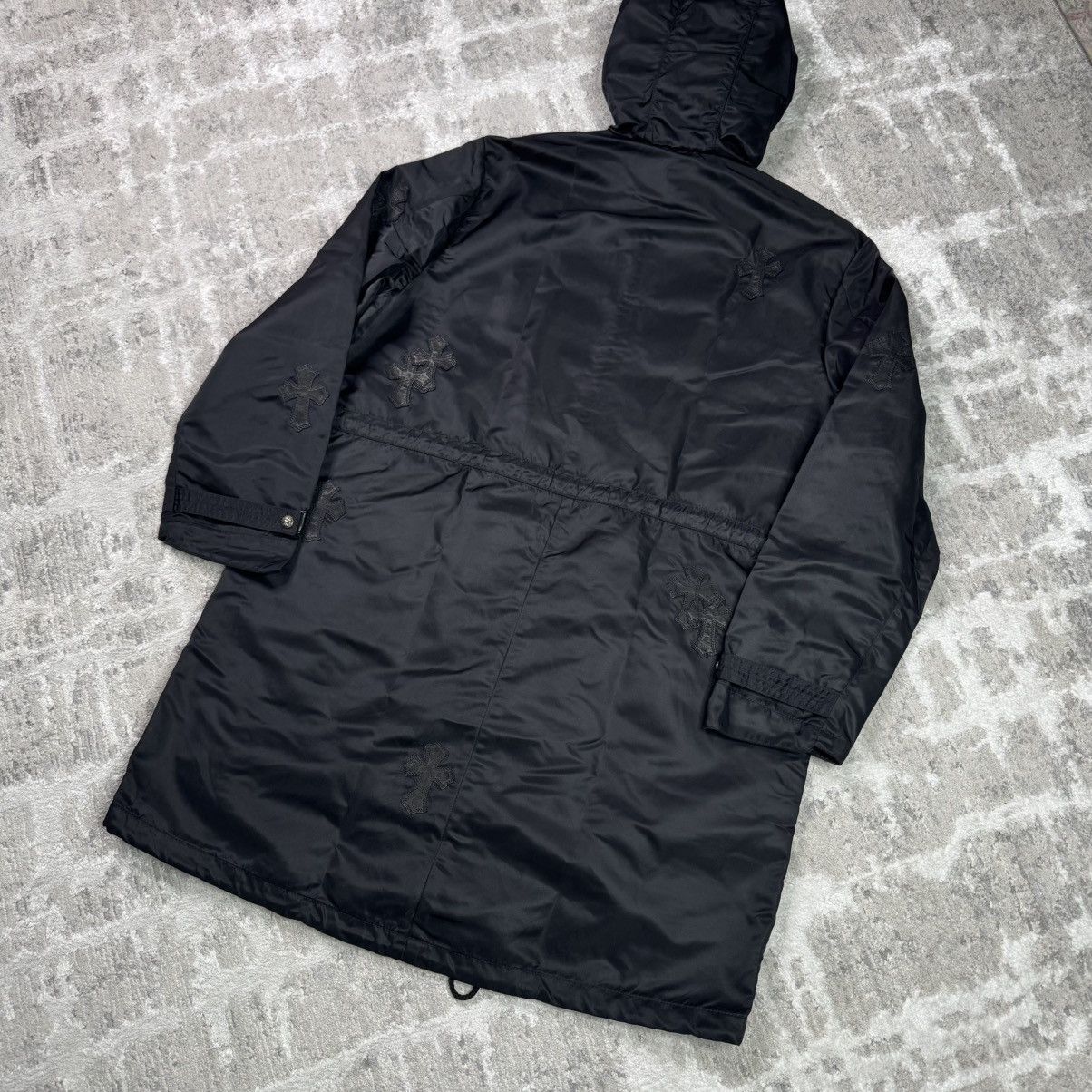 Chrome Hearts Chrome hearts nylon cross patch fishtail zip up parka jacket Size US L / EU 52-54 / 3 - 12 Thumbnail