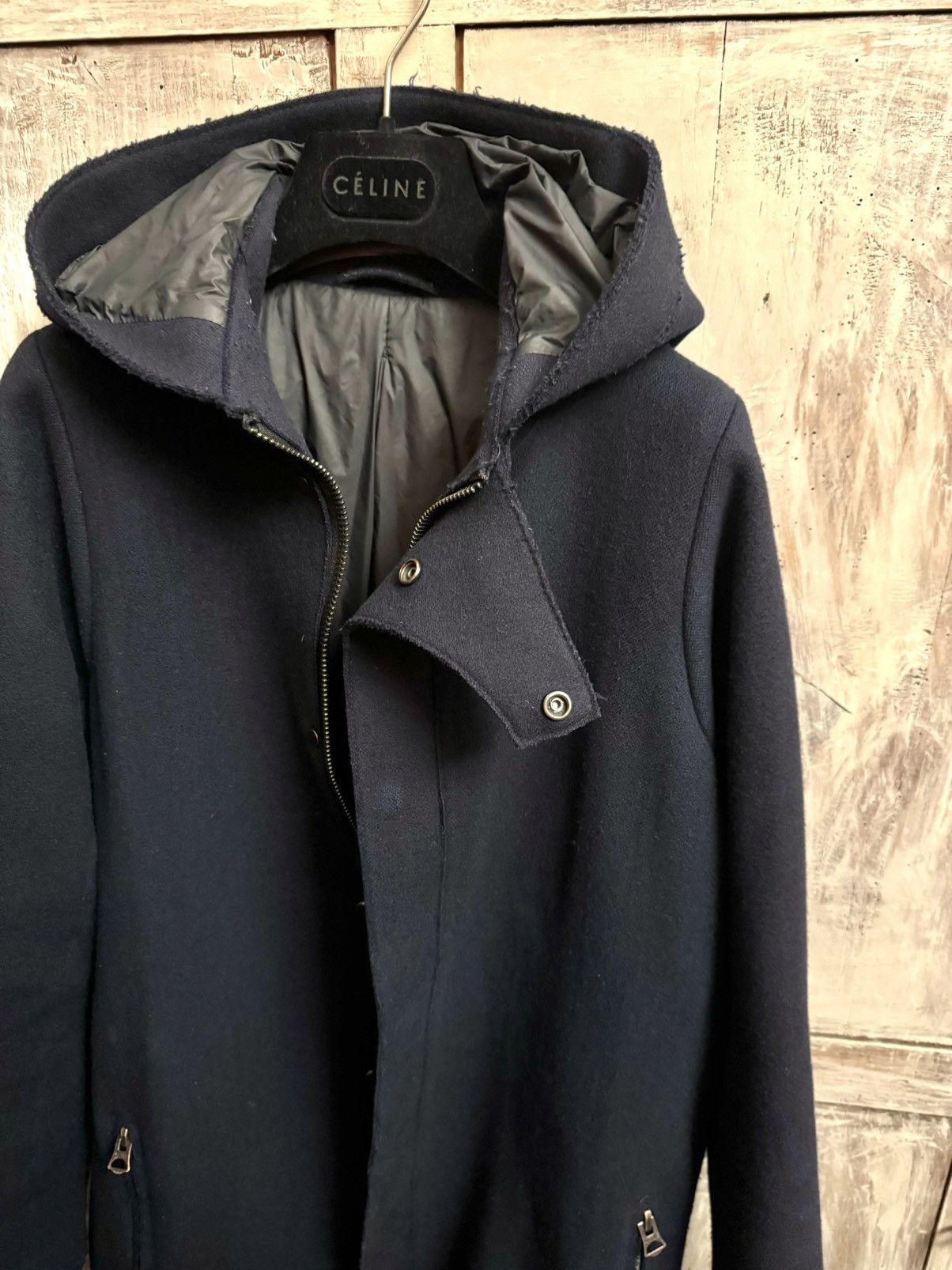 Acne Studios acne studios heavy navy wool coat 48 Size US M / EU 48-50 / 2 - 9 Thumbnail