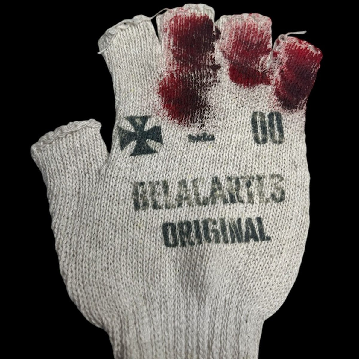 20471120 Bela Cartes 'War' Bloody Combat Gloves Size ONE SIZE - 3 Thumbnail