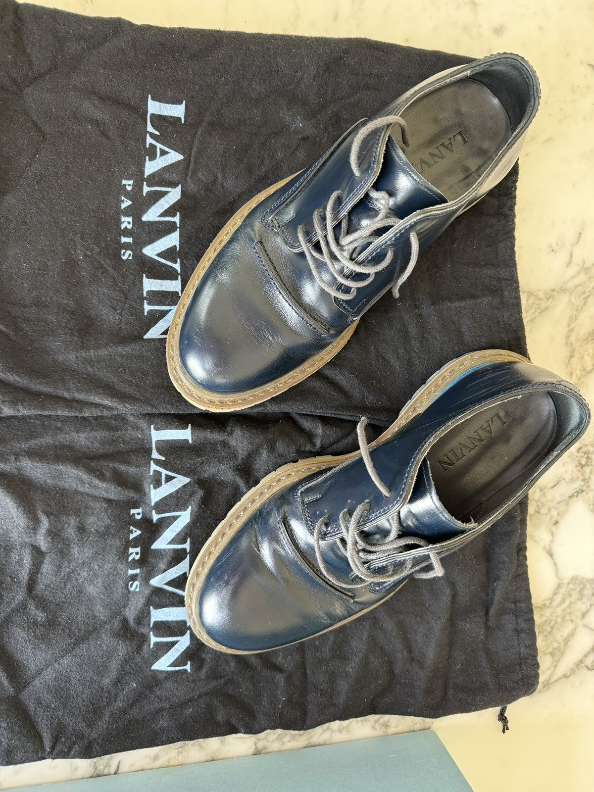 Lanvin Lanvin lace up shoes Size US 6.5 / EU 39-40 - 5 Thumbnail