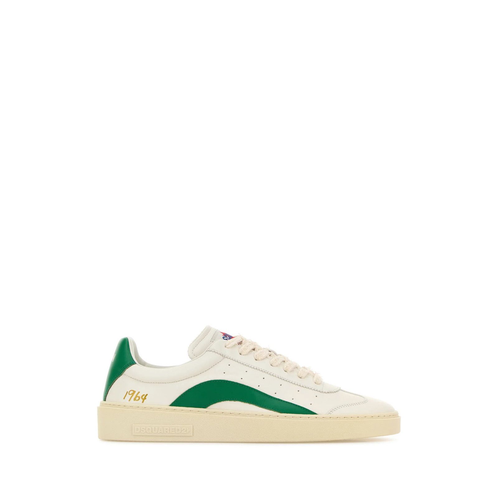 Dsquared2 DSQUARED2 Rider White/Green Sneakers New & Authentic (Men's Size US 9 / EU 42 - 1 Thumbnail