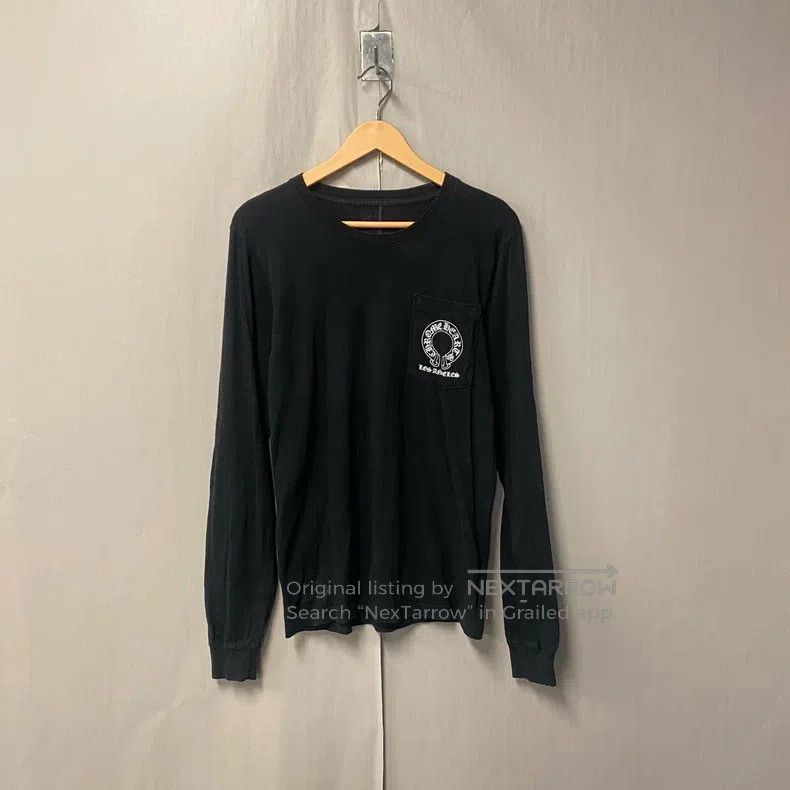 CHROME HEARTS Size S Black Los Angeles limited horseshoe lo