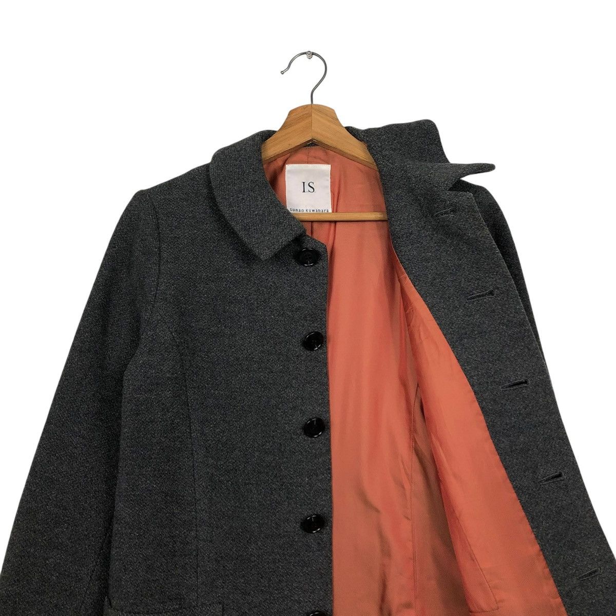 Issey Miyake 🔥VINTAGE LONG JACKET BUTTON IS SUNAO KUWAHARA ISSEY MIYAKE Size M / US 6-8 / IT 42-44 - 12 Thumbnail