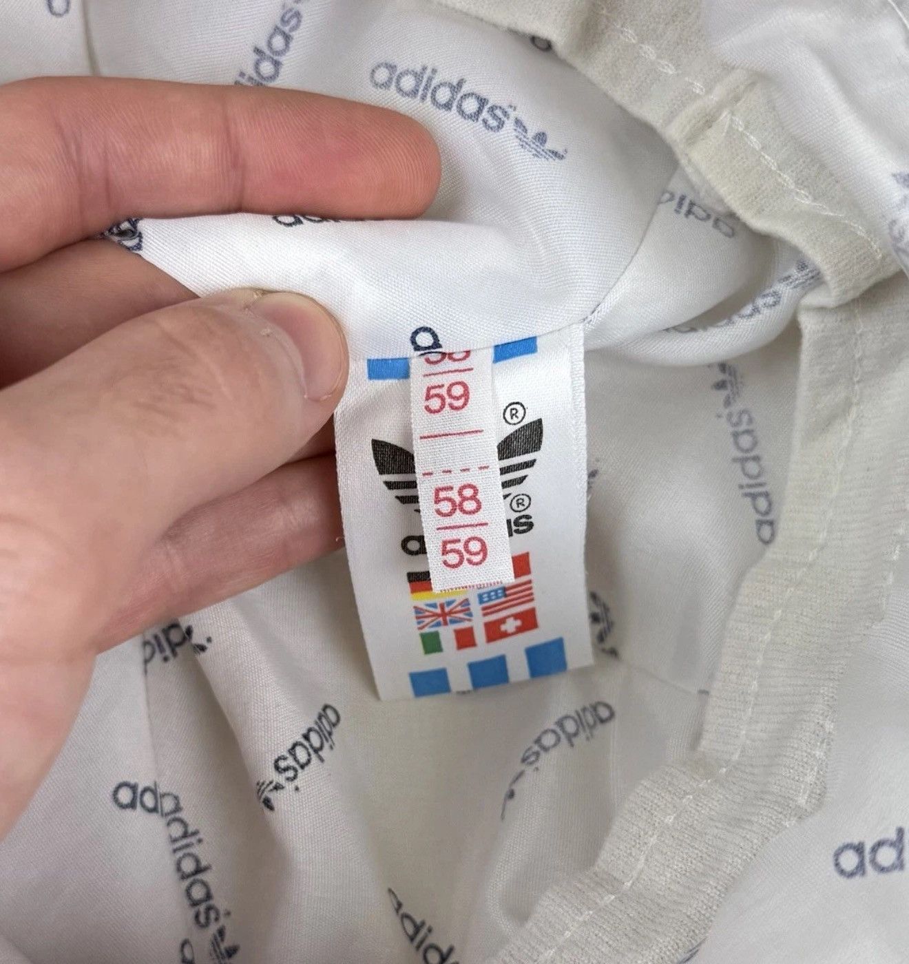 Adidas Vintage Adidas Made in West Germany Hat Cap White Insulated Size ONE SIZE - 19 Thumbnail