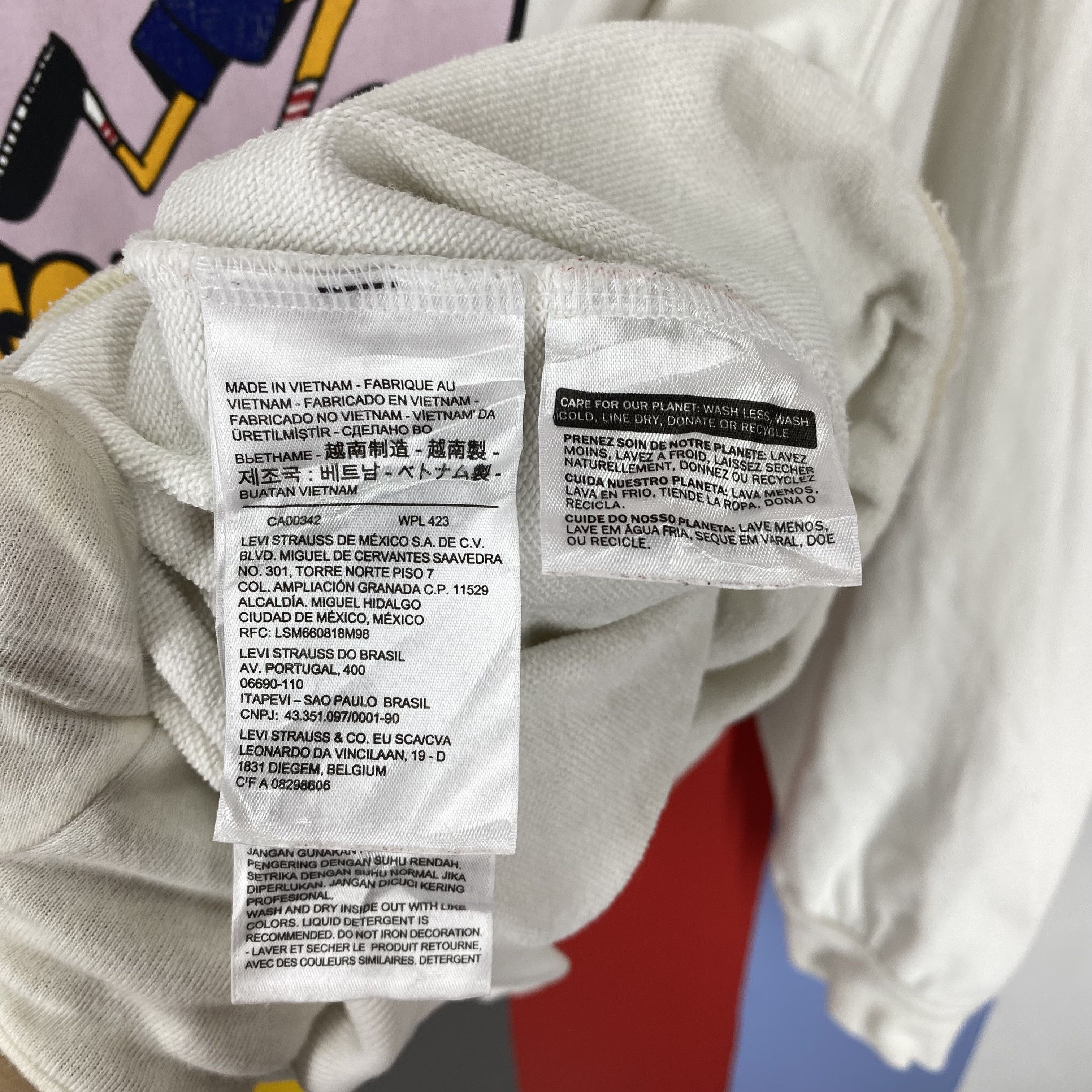 Levi's Go For It LEVIS Crew Neck Sweatshirt #1882/09 Size US M / EU 48-50 / 2 - 8 Thumbnail