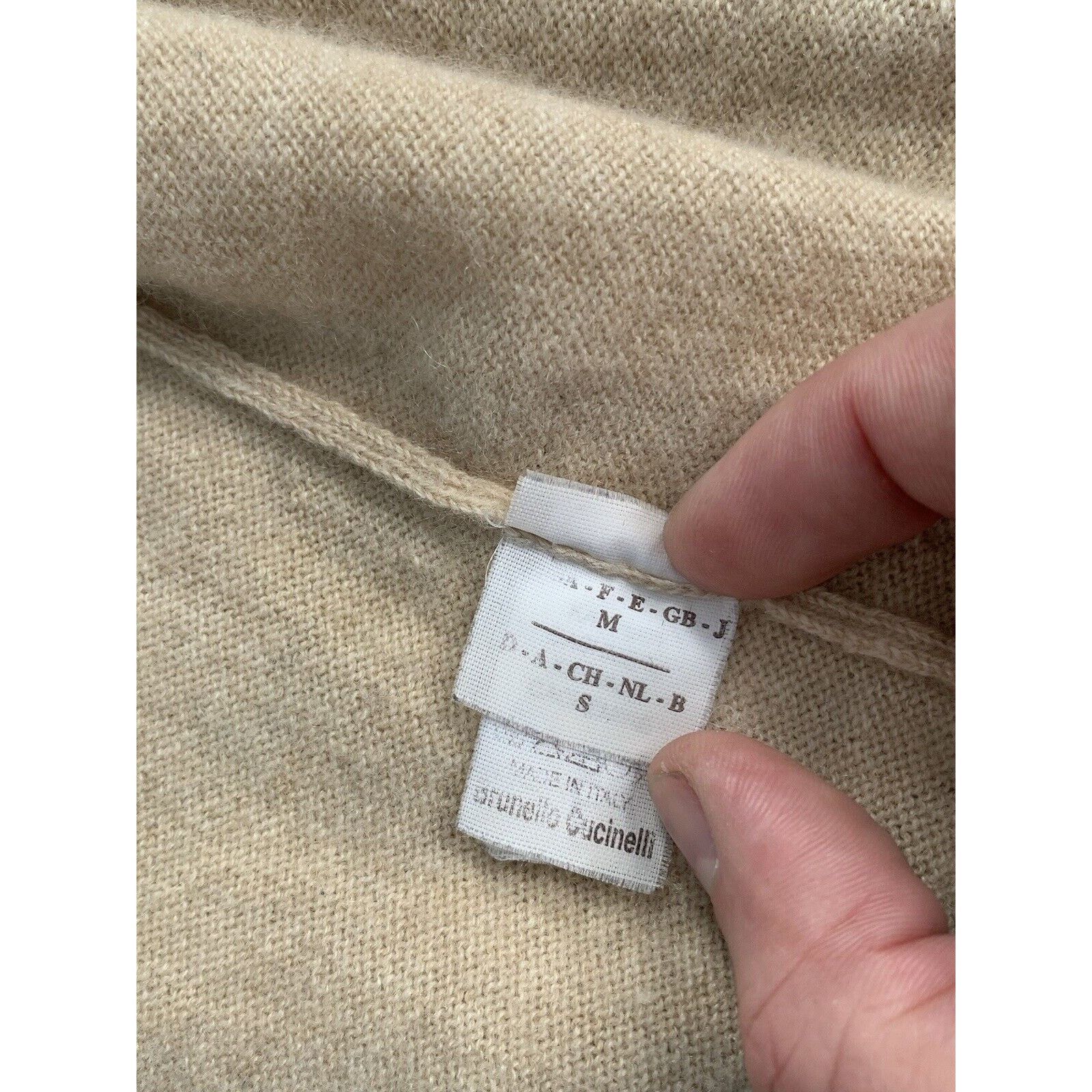 Brunello Cucinelli Women's BRUNELLO CUCINELLI CASHMERE Cardigan Sweater SZ S-M Size M / US 6-8 / IT 42-44 - 17 Thumbnail