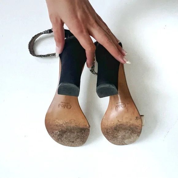 Chloe Chloe | Gem Strap Heels Size US 8.5 / IT 38.5 - 7 Thumbnail
