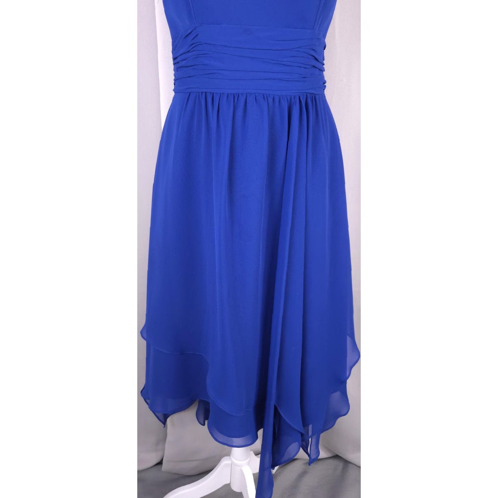 Brand: Alfred Angelo Dress Womens 12 Strapless Layered Cocktail Party Bridesmaid  Gown