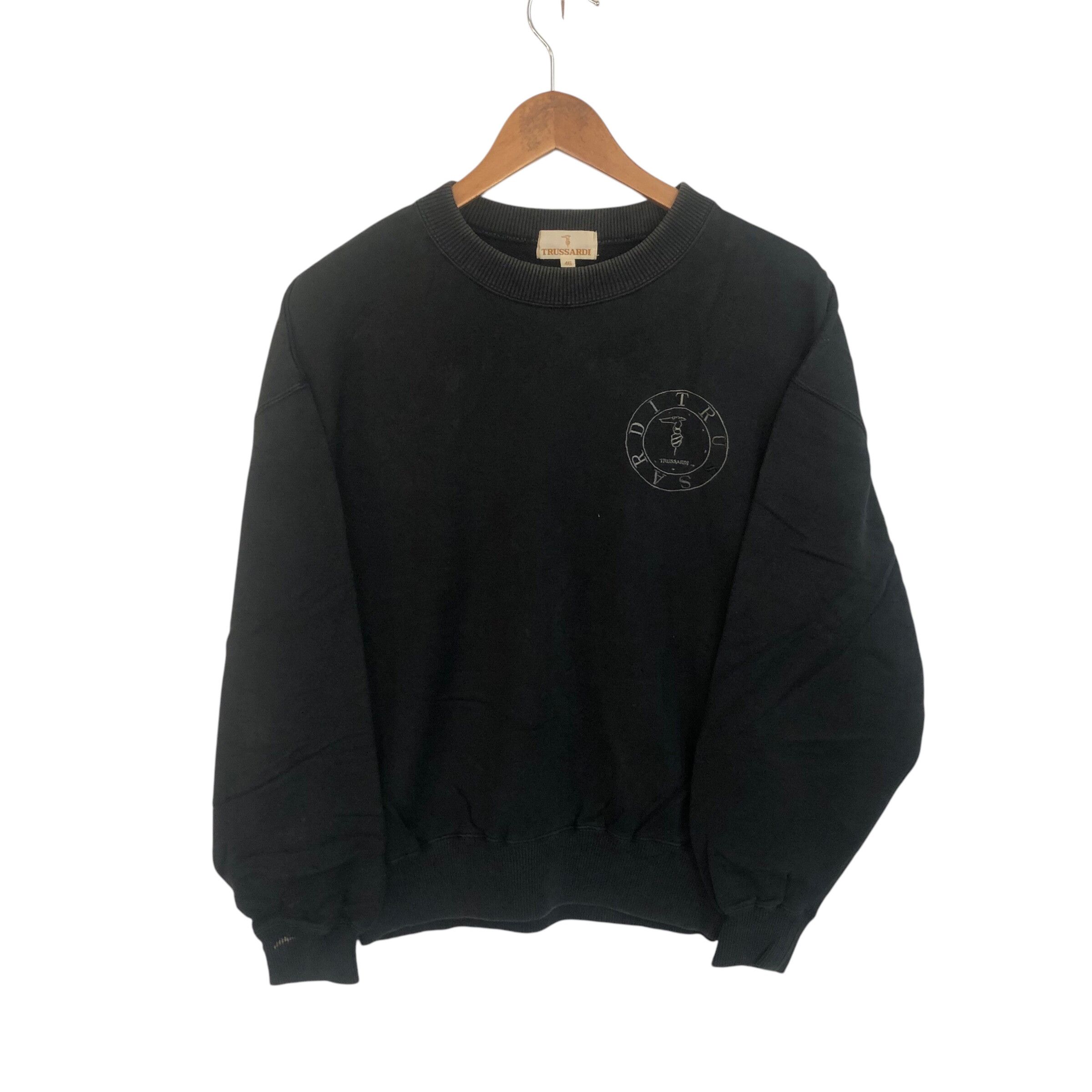 Trussardi Vintage Trussardi Sweatshirt Baggie Style Small Size Size US S / EU 44-46 / 1 - 2 Thumbnail