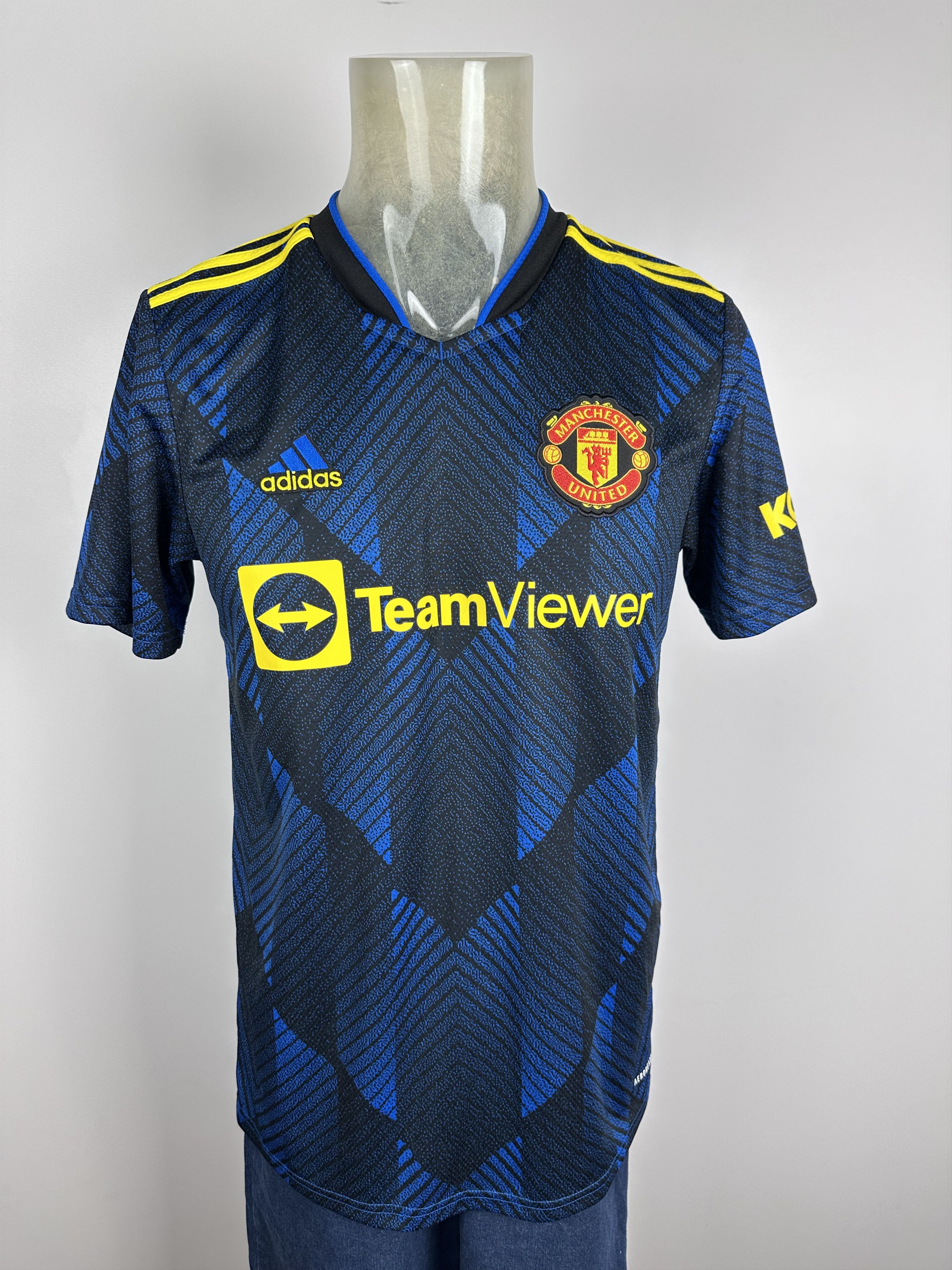 Adidas Manchester United 2021 Football Soccer Jersey #7 Ronaldo Size US M / EU 48-50 / 2 - 4 Thumbnail