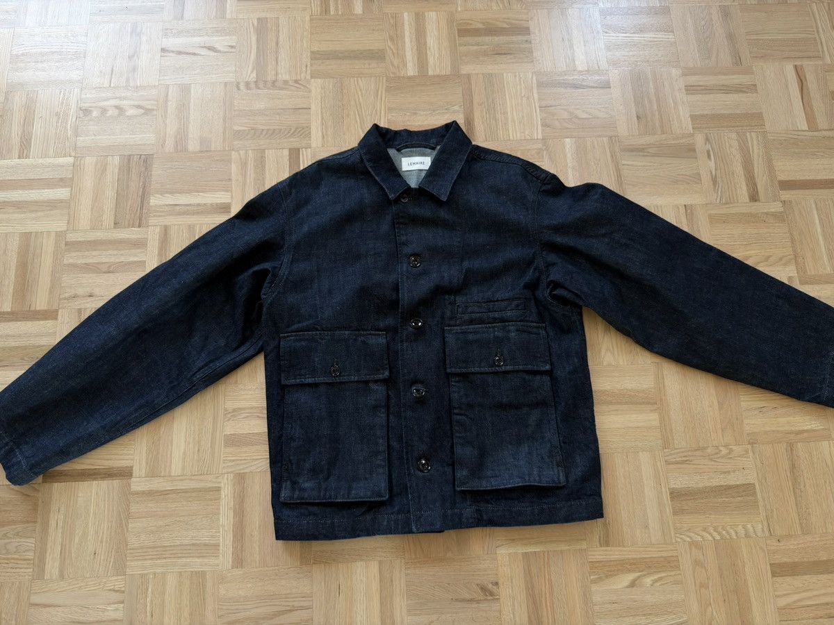 Lemaire Lemaire Heavy Denim Boxy Jacket Size US XL / EU 56 / 4 - 3 Thumbnail