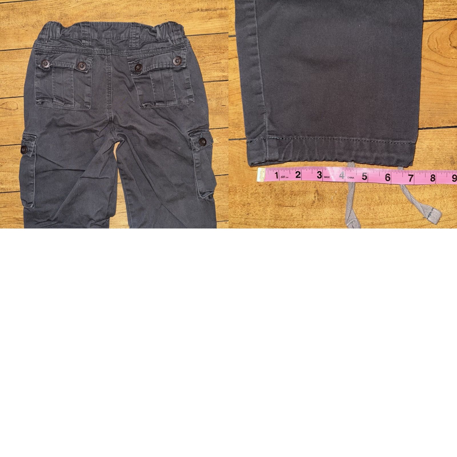 Vintage VINTAGE Must Way Cargo Pants Men’s 32x29 Dark Gray Multiple Pockets Streetwear Utility 90s Y2K Army Workwear Mens Size US 32 / EU 48 - 8 Thumbnail