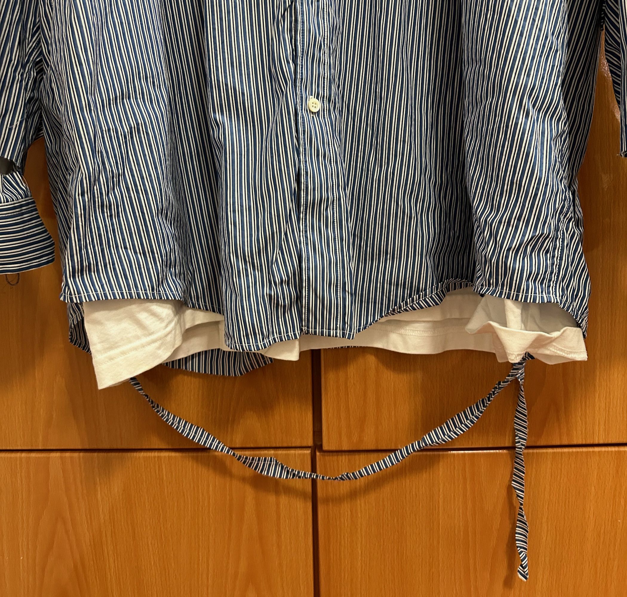 Balenciaga Balenciaga Layered Destroyed Shirt Size US M / EU 48-50 / 2 - 4 Thumbnail