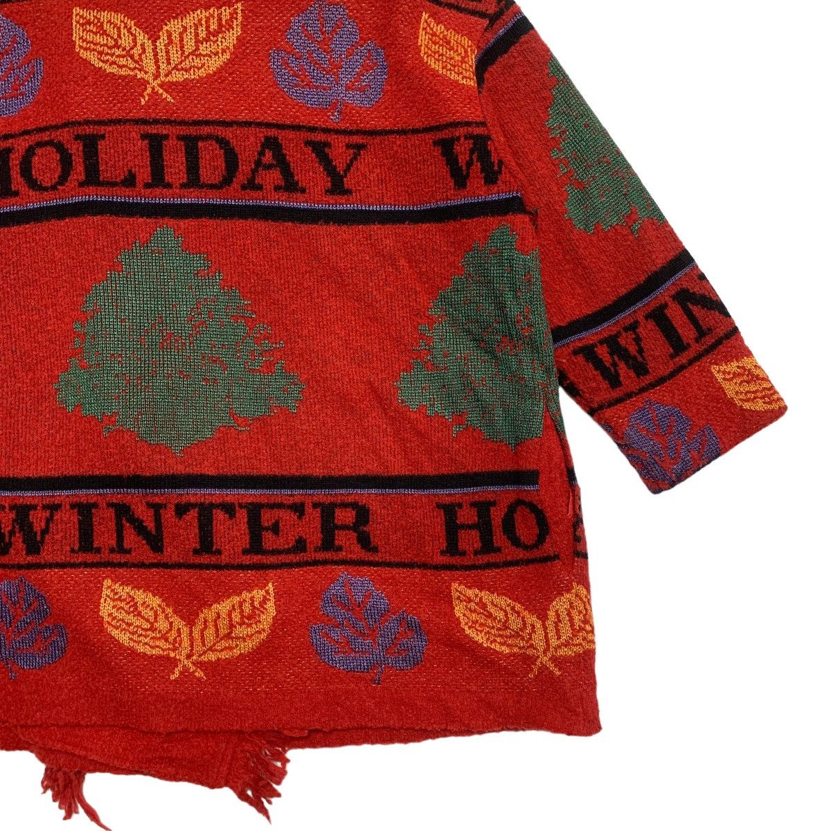 Japanese Brand Saint Joie Winter Holiday Knitwear Coat Size M / US 6-8 / IT 42-44 - 9 Thumbnail