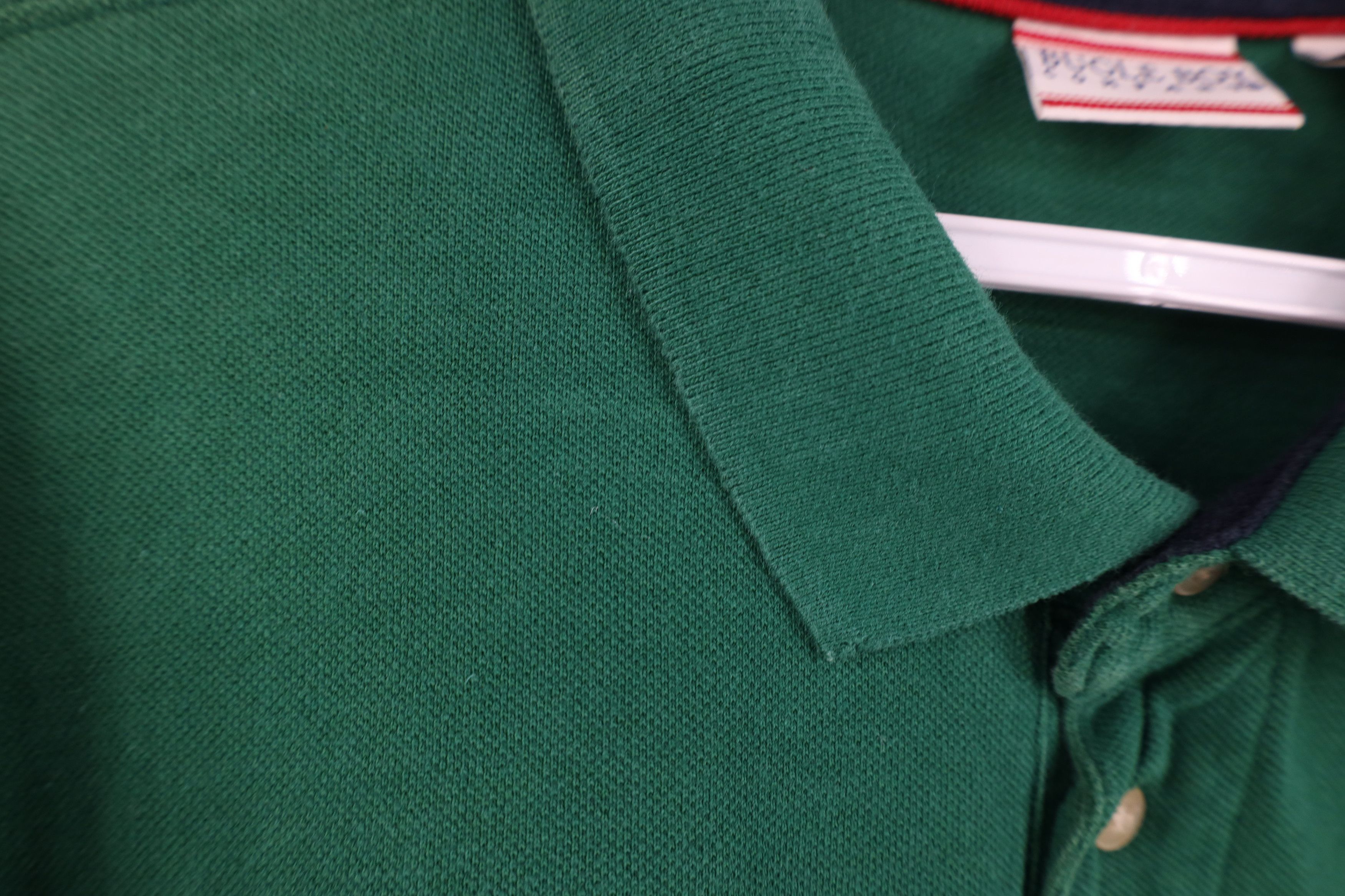 Vintage Vintage 90s Streetwear Pique Cotton Golf Polo Shirt Green Size US XXL / EU 58 / 5 - 8 Thumbnail