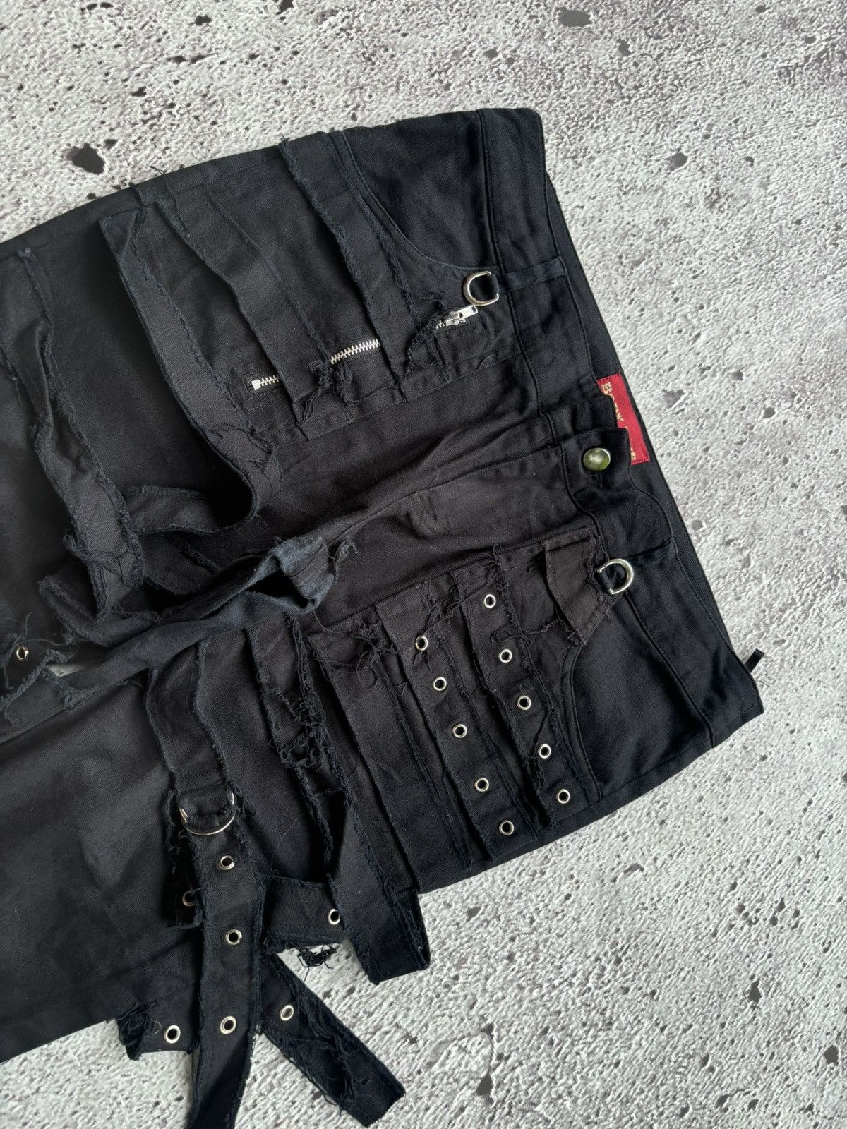 Hysteric Glamour 2000's body line bondage LGB punk style Pants Size US 34 / EU 50 - 8 Thumbnail