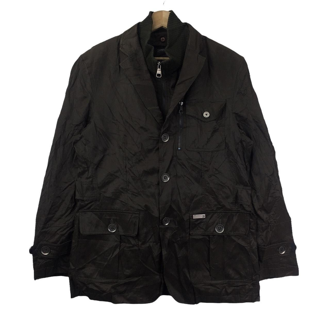 Vintage Vtg JINSIHU JAPAN COLLECTION Trench Coat Jacket Parka Size M / US 6-8 / IT 42-44 - 1 Thumbnail