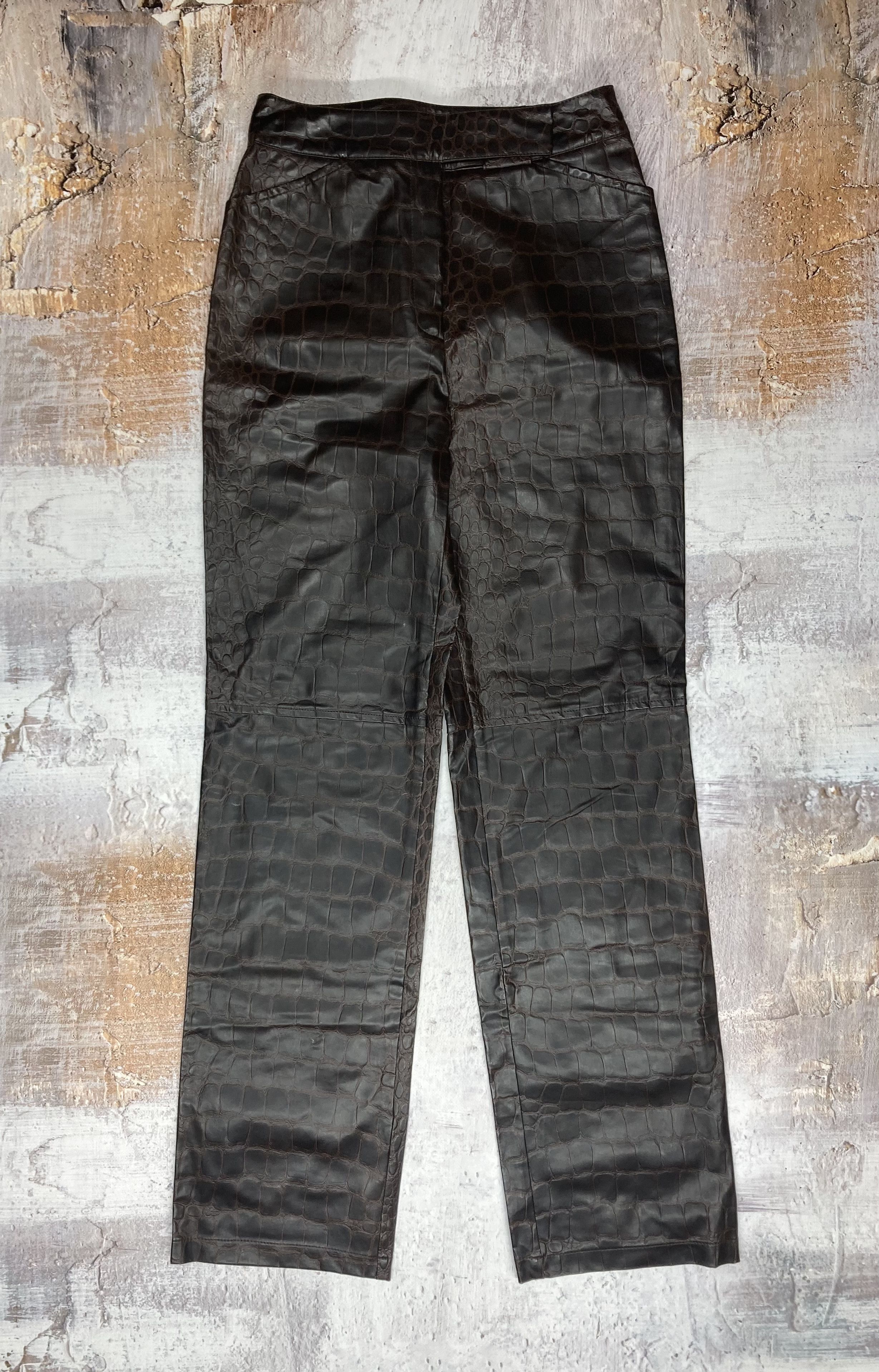Designer Vintage Pants Betty Barclay Snake Print Women’s Size 34 Size 34" / US 12 / IT 48 - 1 Thumbnail