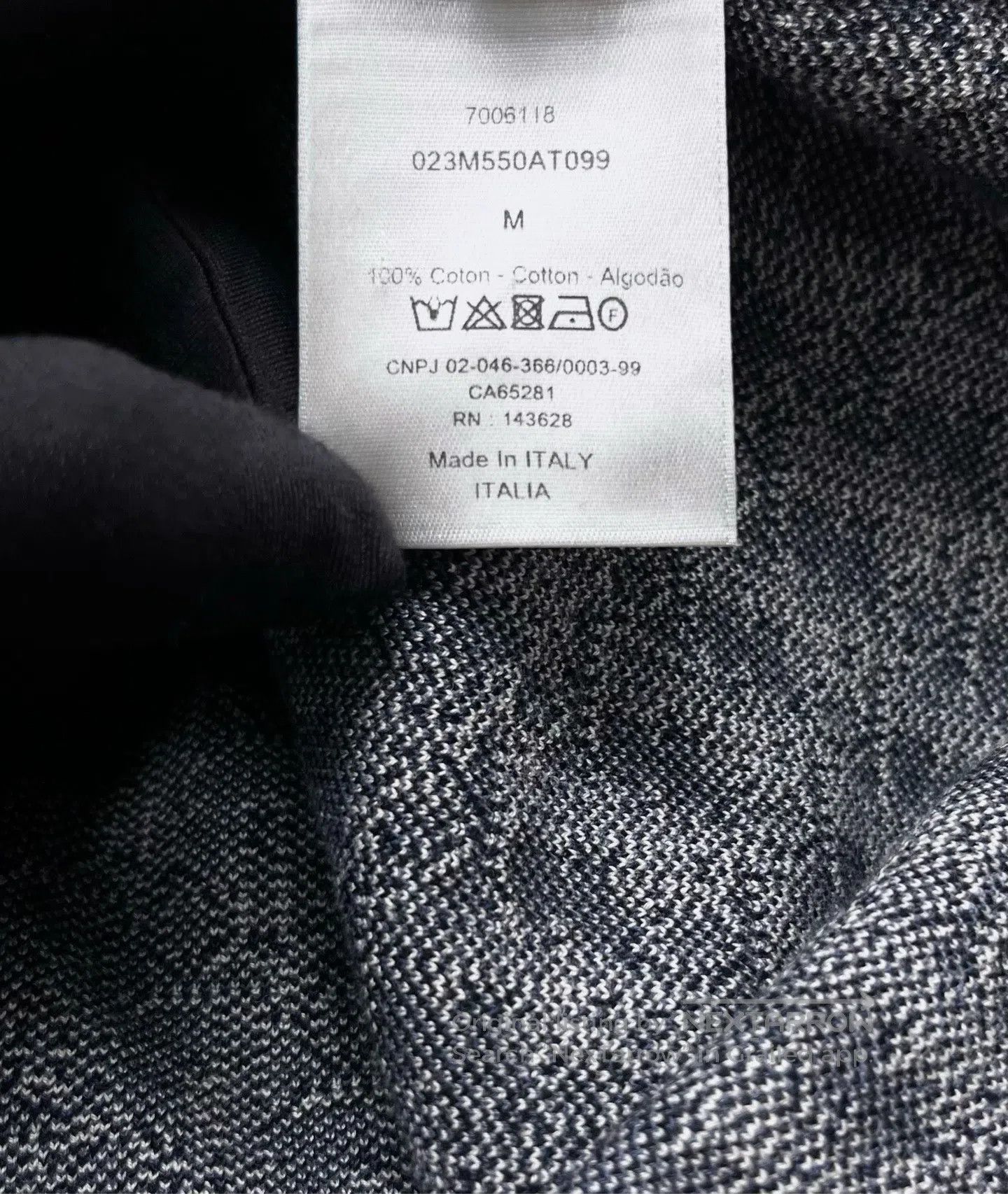 Dior Dior Monogram All-Over Print Cotton Knit Shirt| Size US M / EU 48-50 / 2 - 4 Thumbnail
