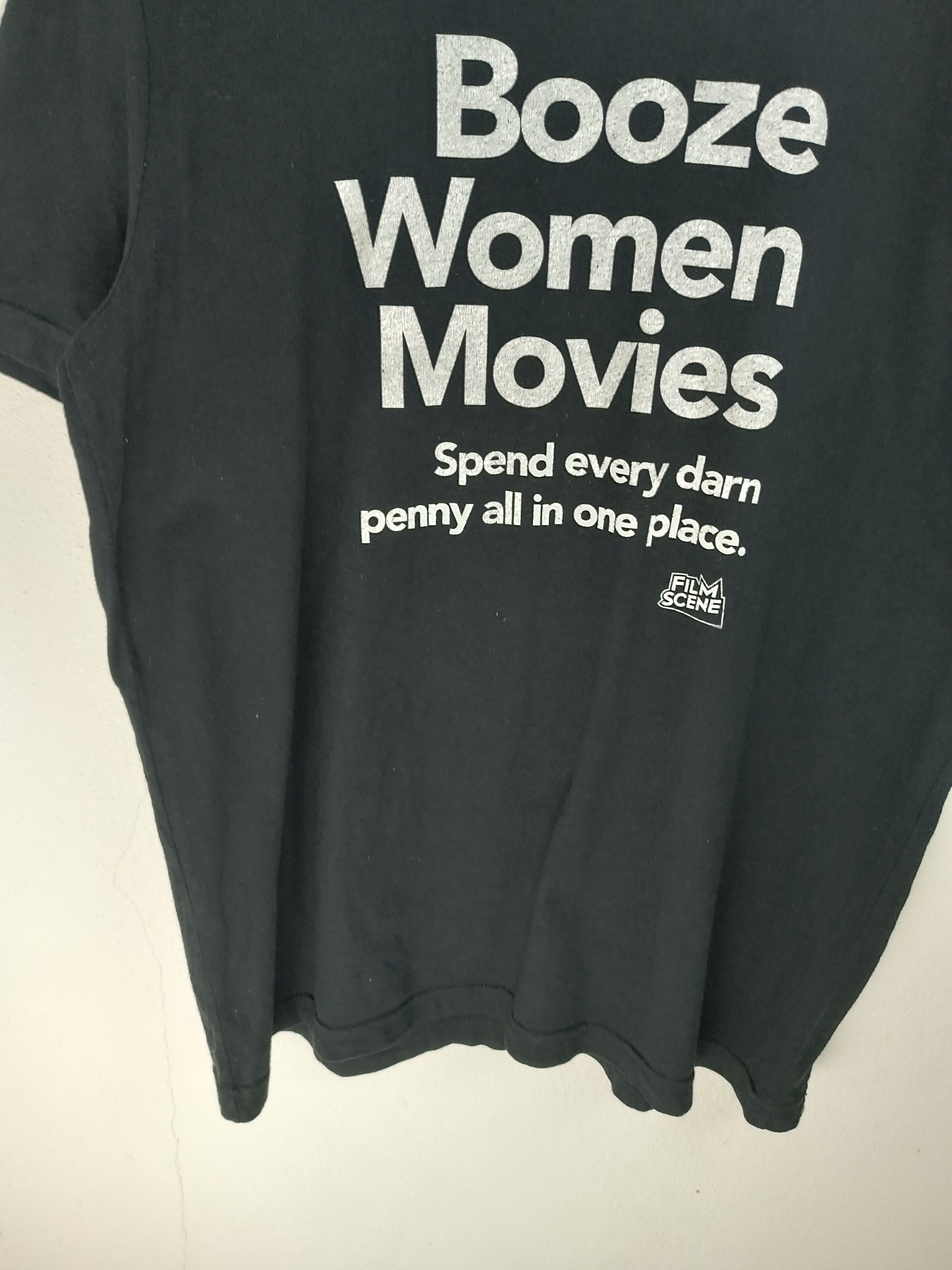 Other VINTAGE BOOZE WOMEN MOVIES FILM SCENE PROMO HUMOR ADULT TEE Size US L / EU 52-54 / 3 - 6 Thumbnail